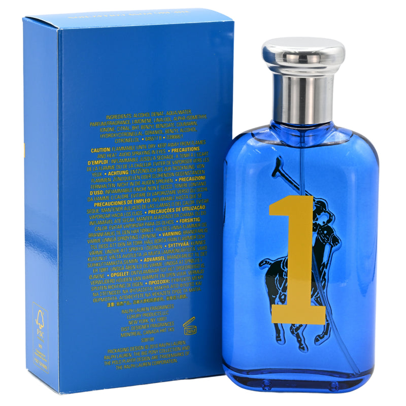 Polo Big Pony #1(Blue) by Ralph Lauren cologne for men EDT 3.3 / 3.4 oz New In Box
