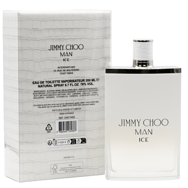 Jimmy Choo Man ICE by Jimmy Choo cologne EDT 6.7 oz New In Box