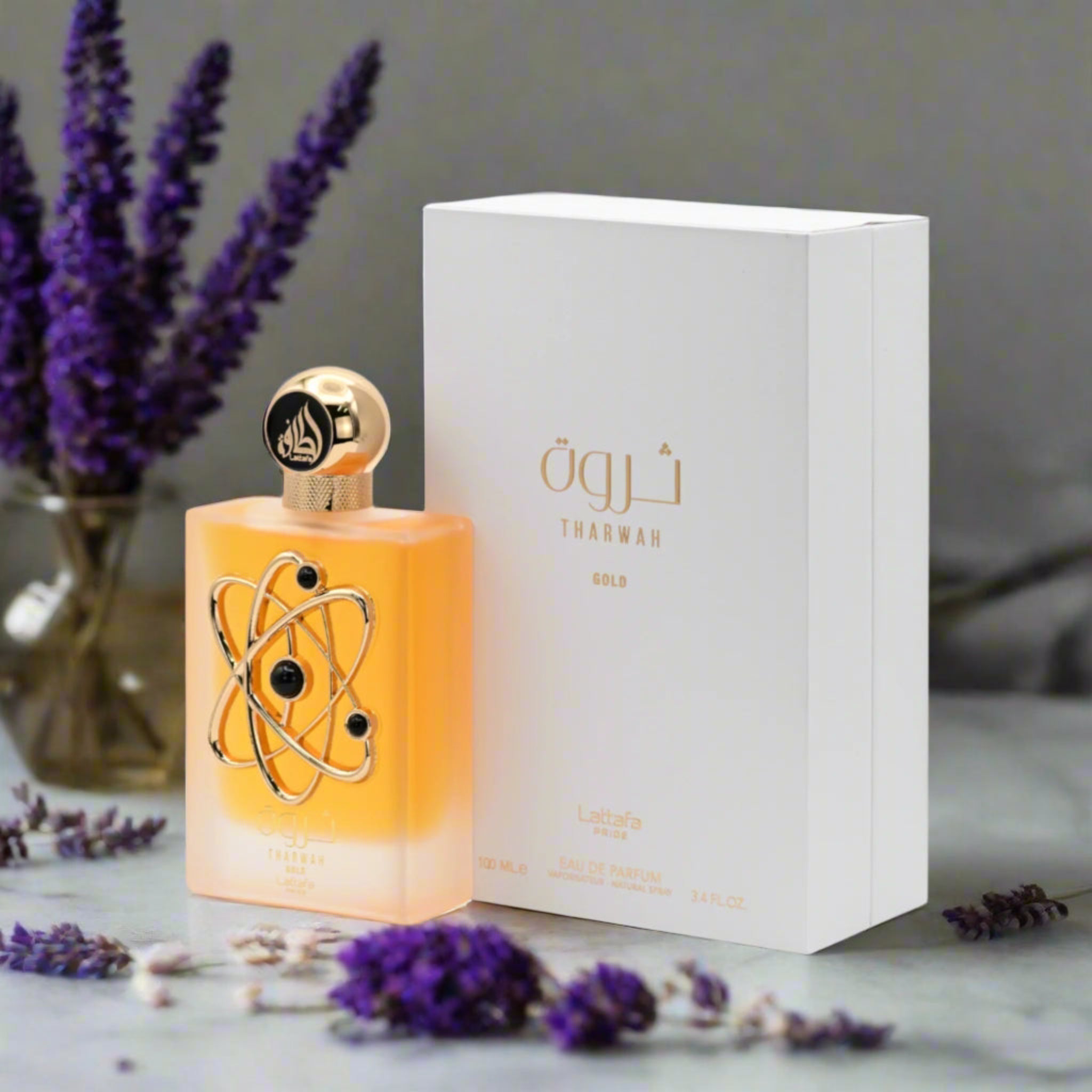 Pride Tharwah Gold by Lattafa perfume unisex EDP 3.3 / 3.4 oz New in Box