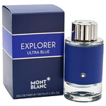 Explorer Ultra Blue by Mont Blanc Men cologne for him EDP 3.3 / 3.4 oz New in Box