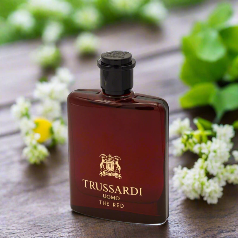 TRUSSARDI UOMO THE RED by Krizia cologne for men EDT 3.3 / 3.4 oz New in Box