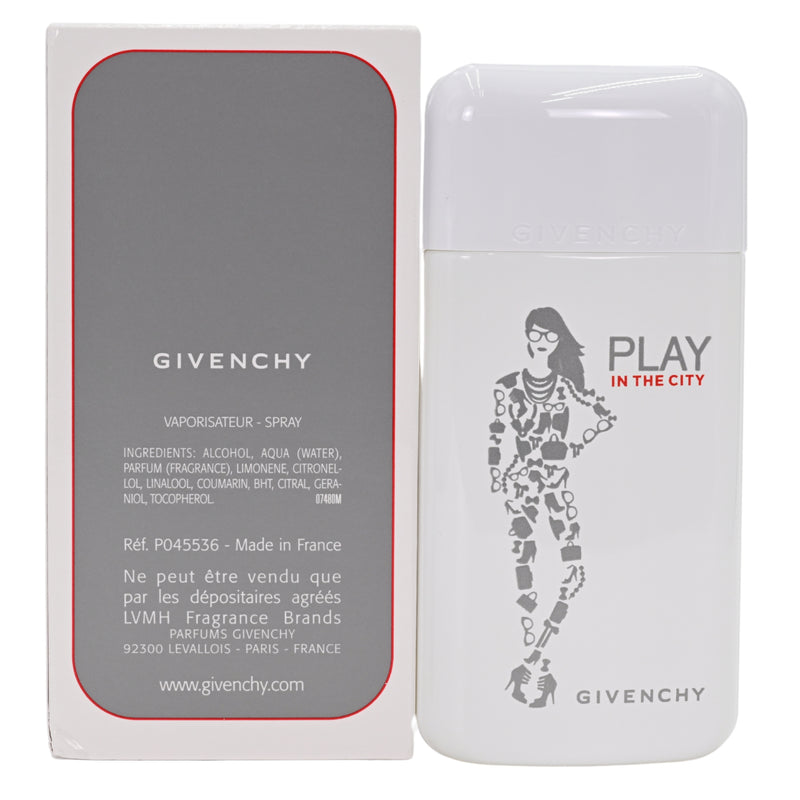 Play in the City by Givenchy perfume for women EDP 1.7 oz New in Box