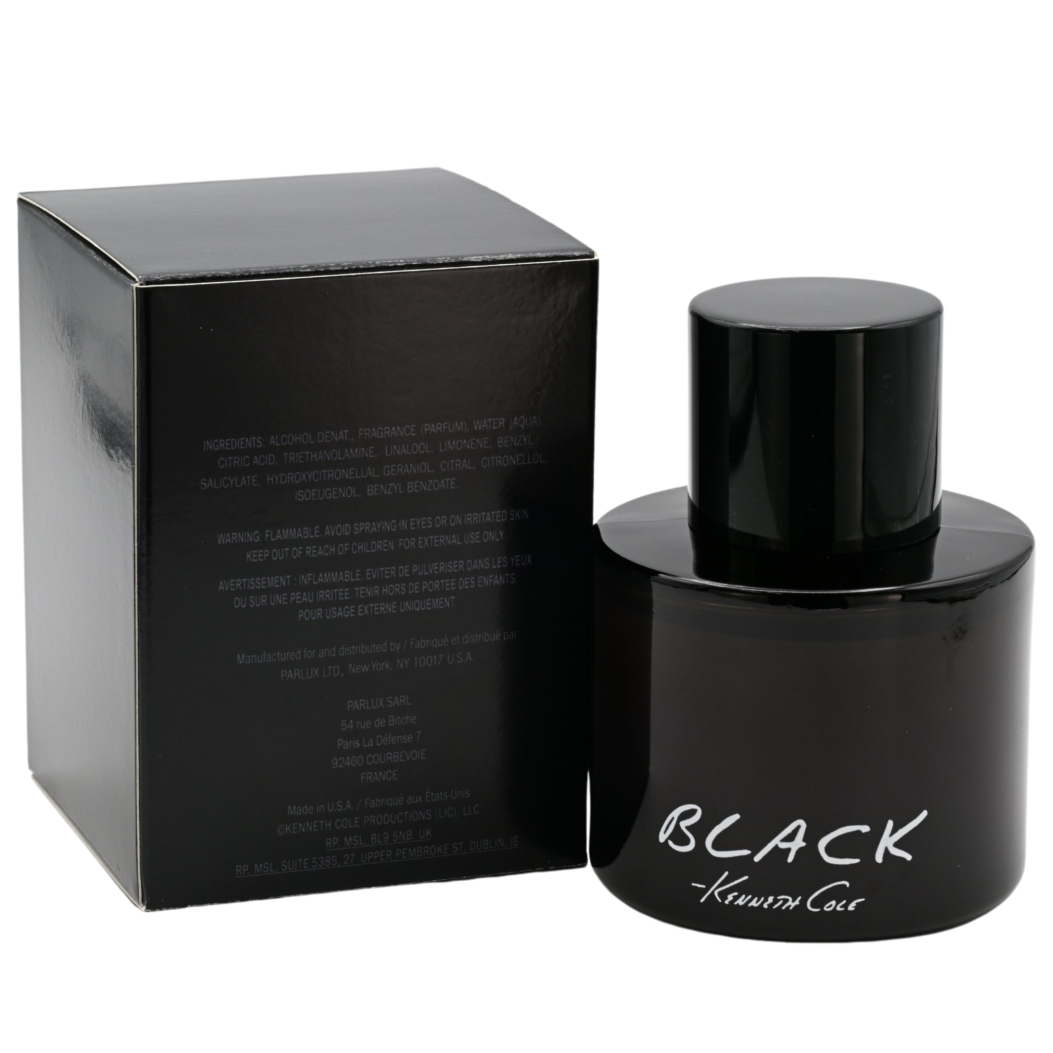 KENNETH COLE BLACK Cologne for Men 3.4 oz Spray New in Box