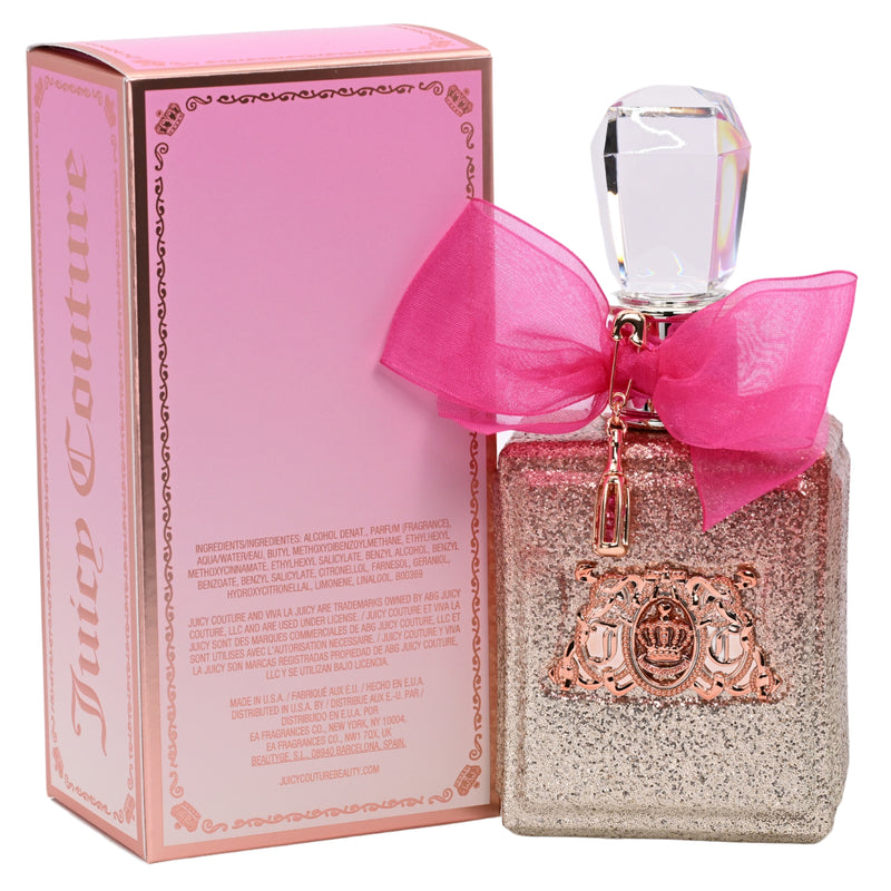 VIVA LA JUICY ROSE COUTURE by Juicy Couture 3.4 oz EDP For Women New in Box