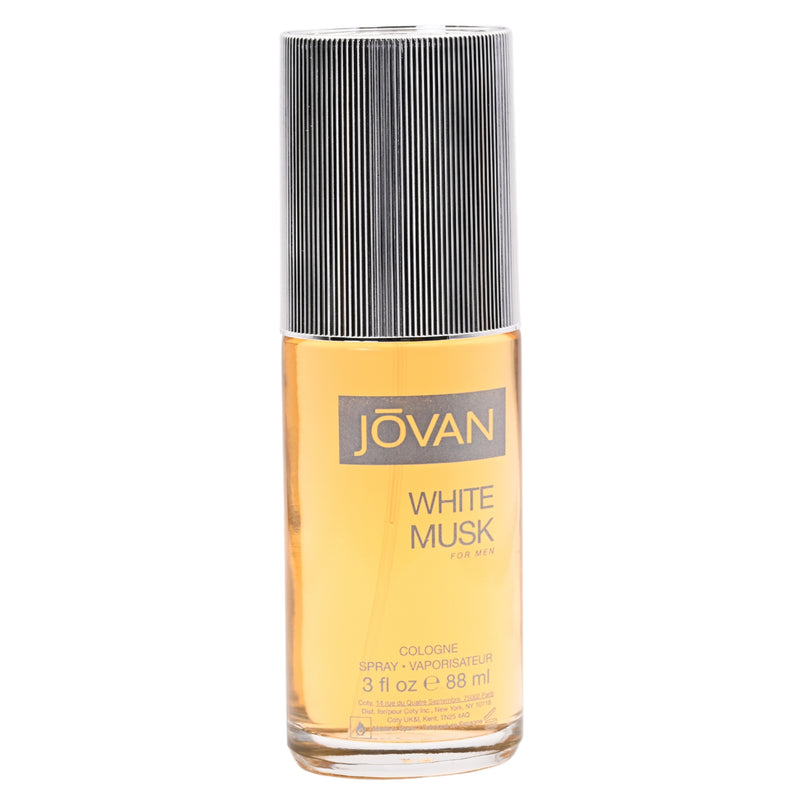 Jovan Musk White by Coty 3.0 oz Cologne Spray for Men New in Box