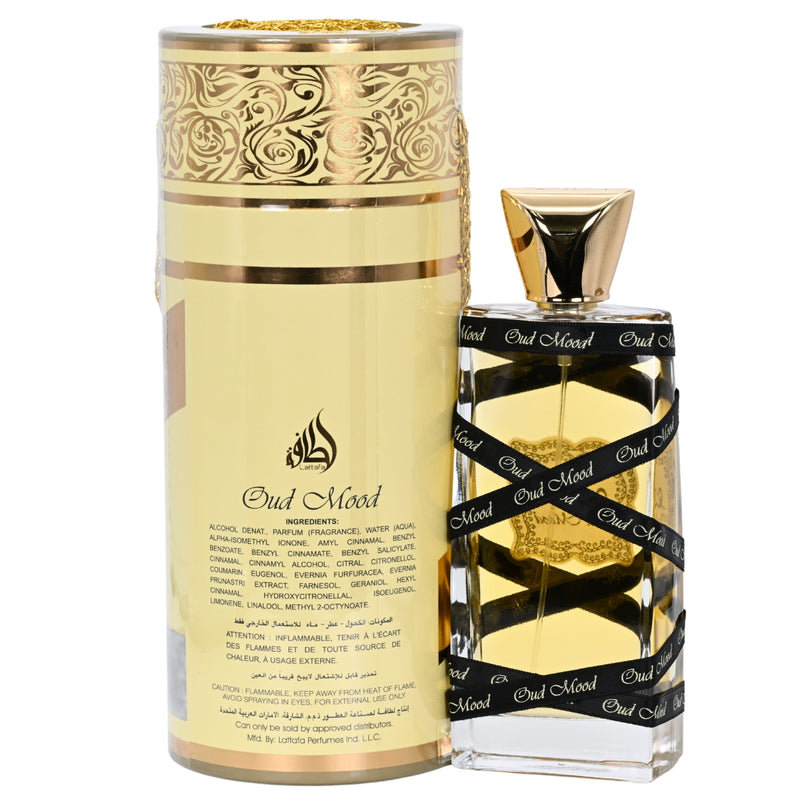 Oud Mood by Lattafa perfume for unisex EDP 3.3 /3.4 oz New in Box