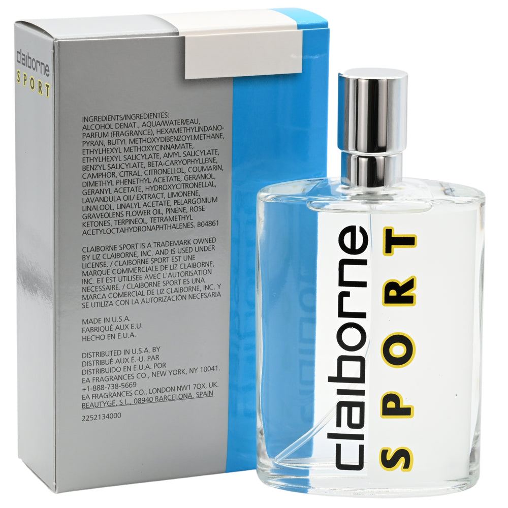 Claiborne Sport by Liz Claiborne, 3.4 oz Cologne Spray for Men