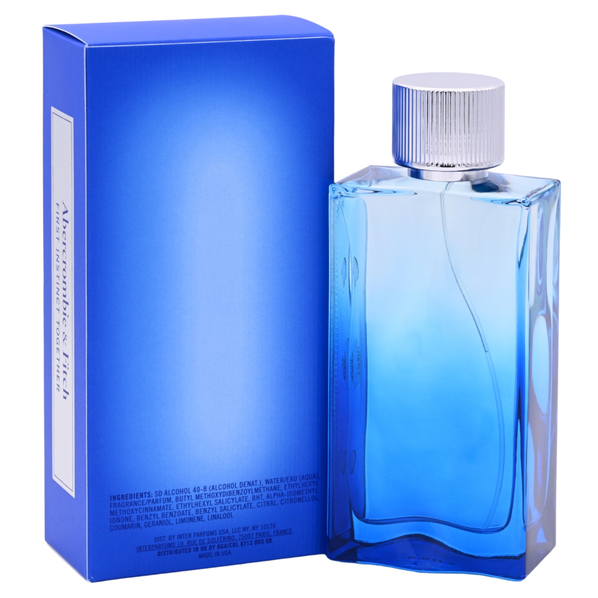 First Instinct Together Abercrombie & Fitch cologne men EDT 3.3 / 3.4 oz New Box