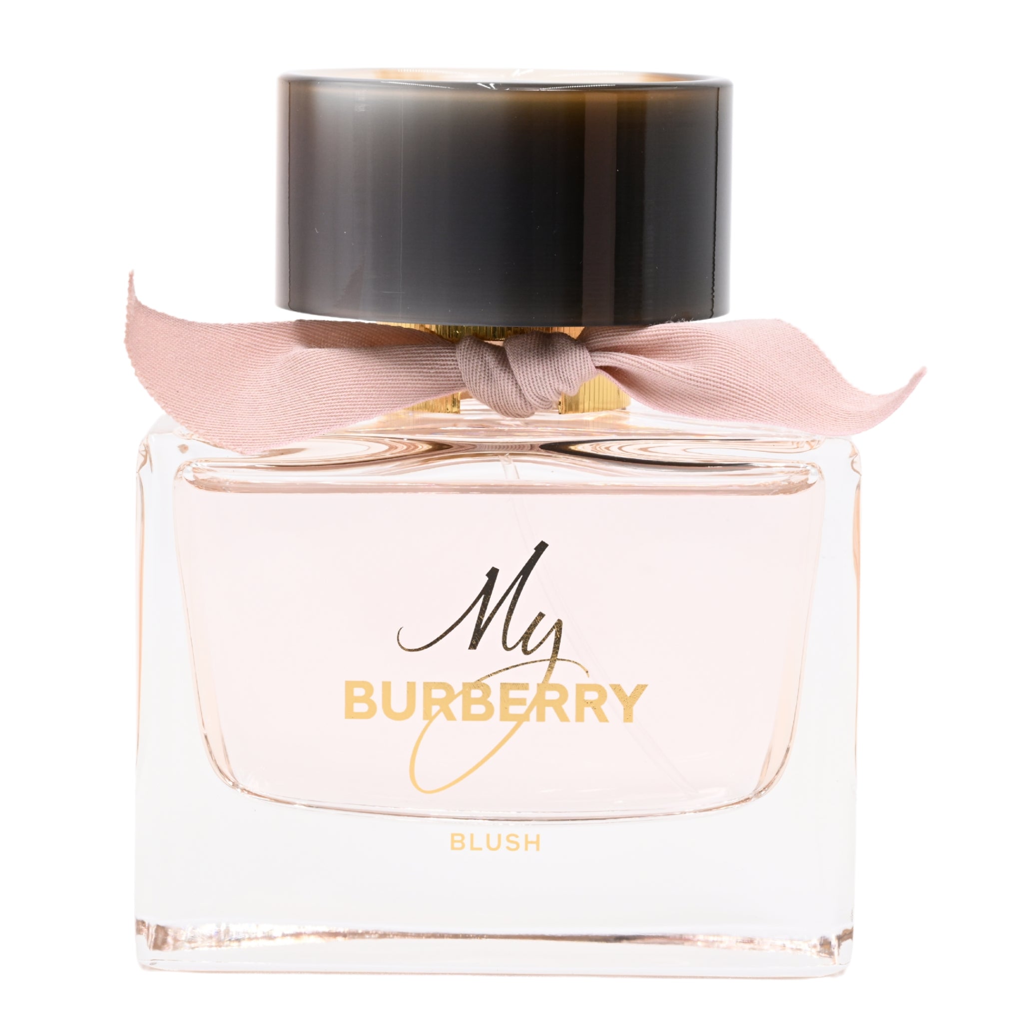 My Burberry Blush perfume bottle on a white background