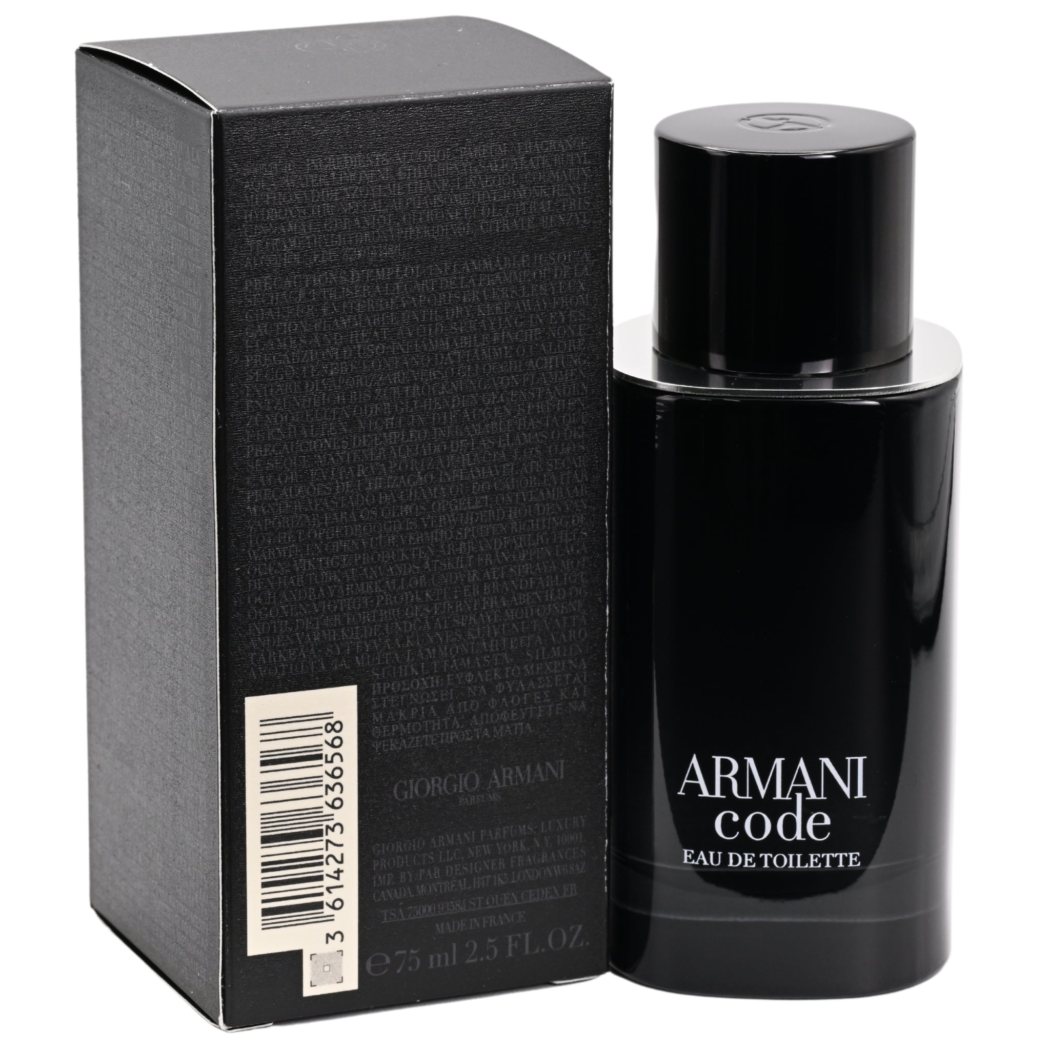Armani Code (refillable) by Giorgio Armani cologne for men EDT 2.5 oz New in Box