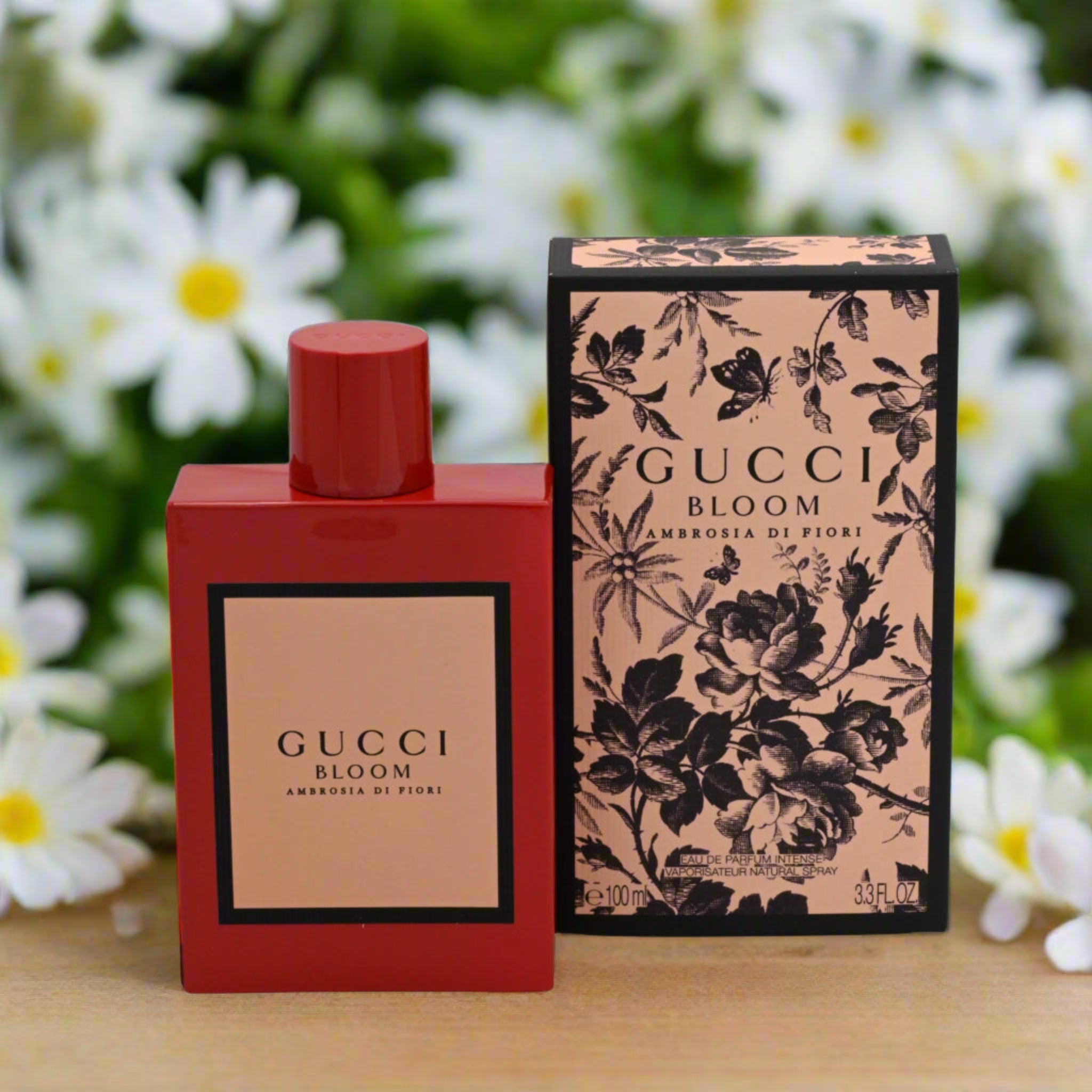 Bloom Ambrosia Di Fiori Intense by Gucci perfume for women EDP 3.3 / 3.4 oz New In Box