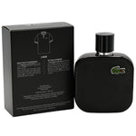 Eau de Lacoste L.12.12 Noir cologne him EDT 3.3 / 3.4 oz New in Box