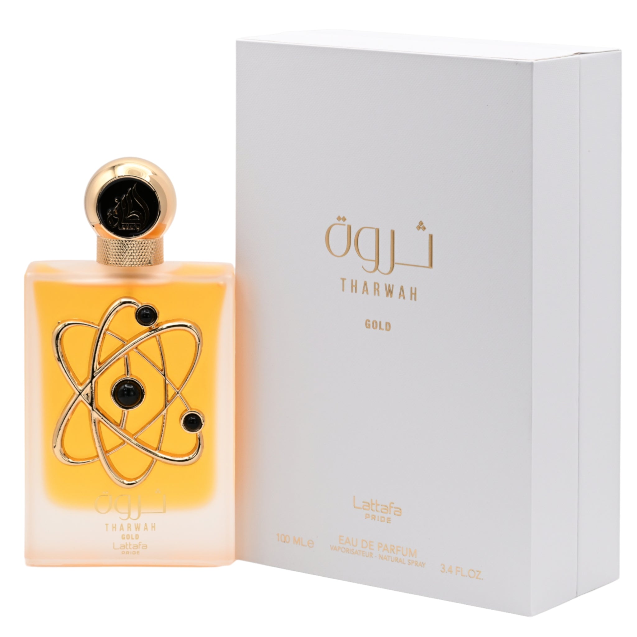 Pride Tharwah Gold by Lattafa perfume unisex EDP 3.3 / 3.4 oz New in Box