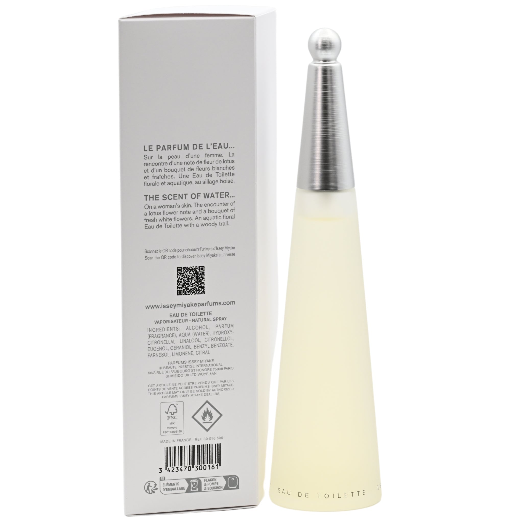 L'EAU D'ISSEY by Issey Miyake 3.3 / 3.4 oz EDT for Women New In Box
