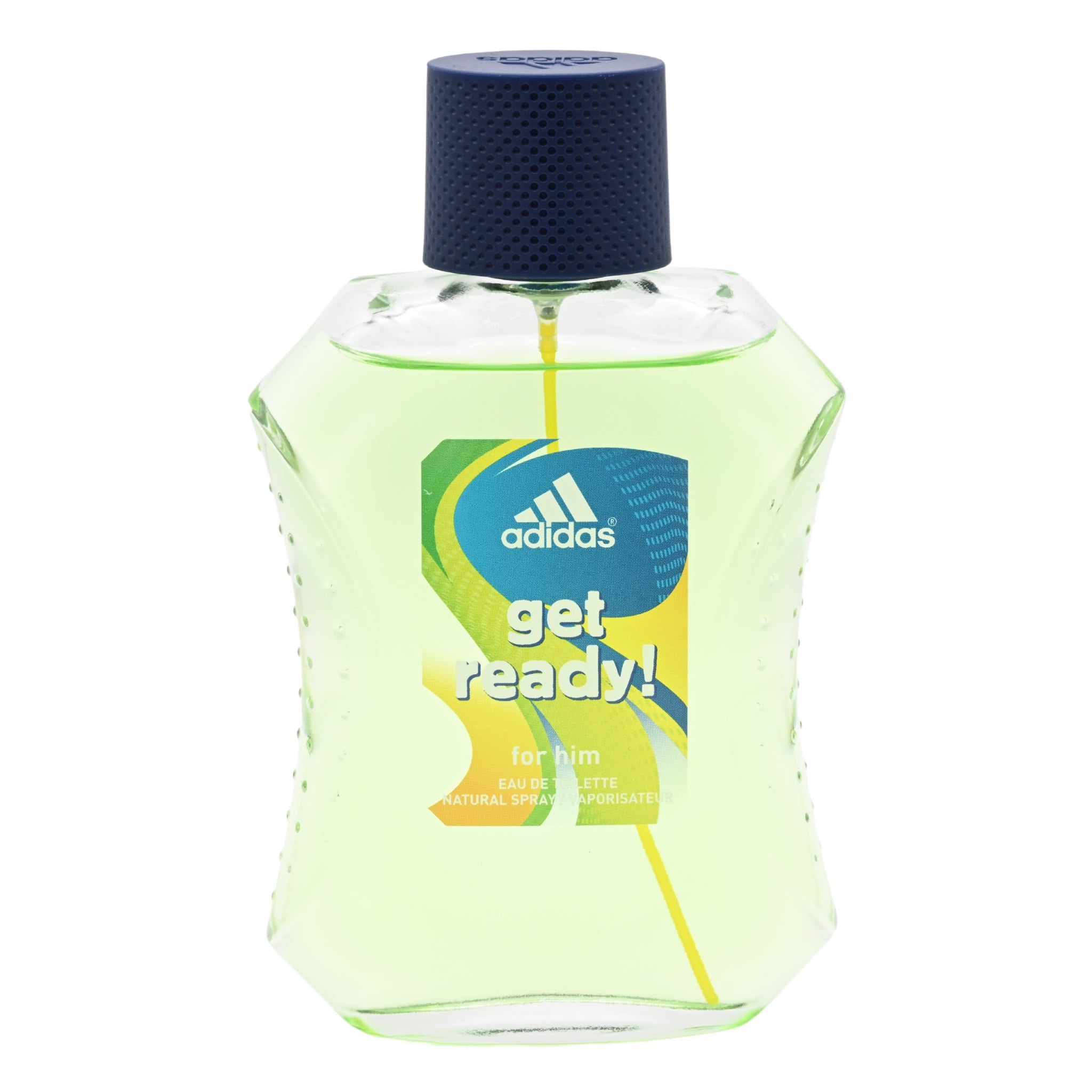 GET READY ! Adidas men cologne edt 3.4 oz 3.3 NEW IN BOX