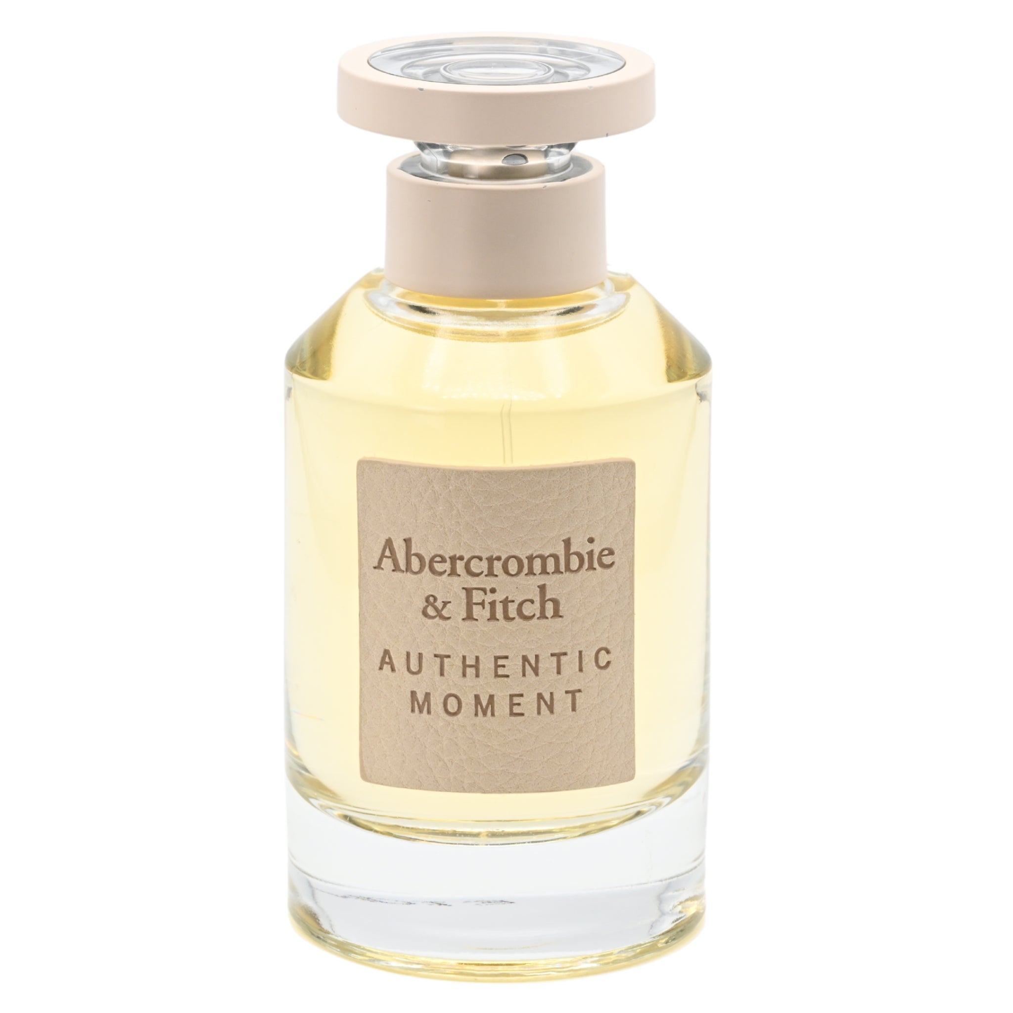 Abercrombie & Fitch perfume bottle on a white background