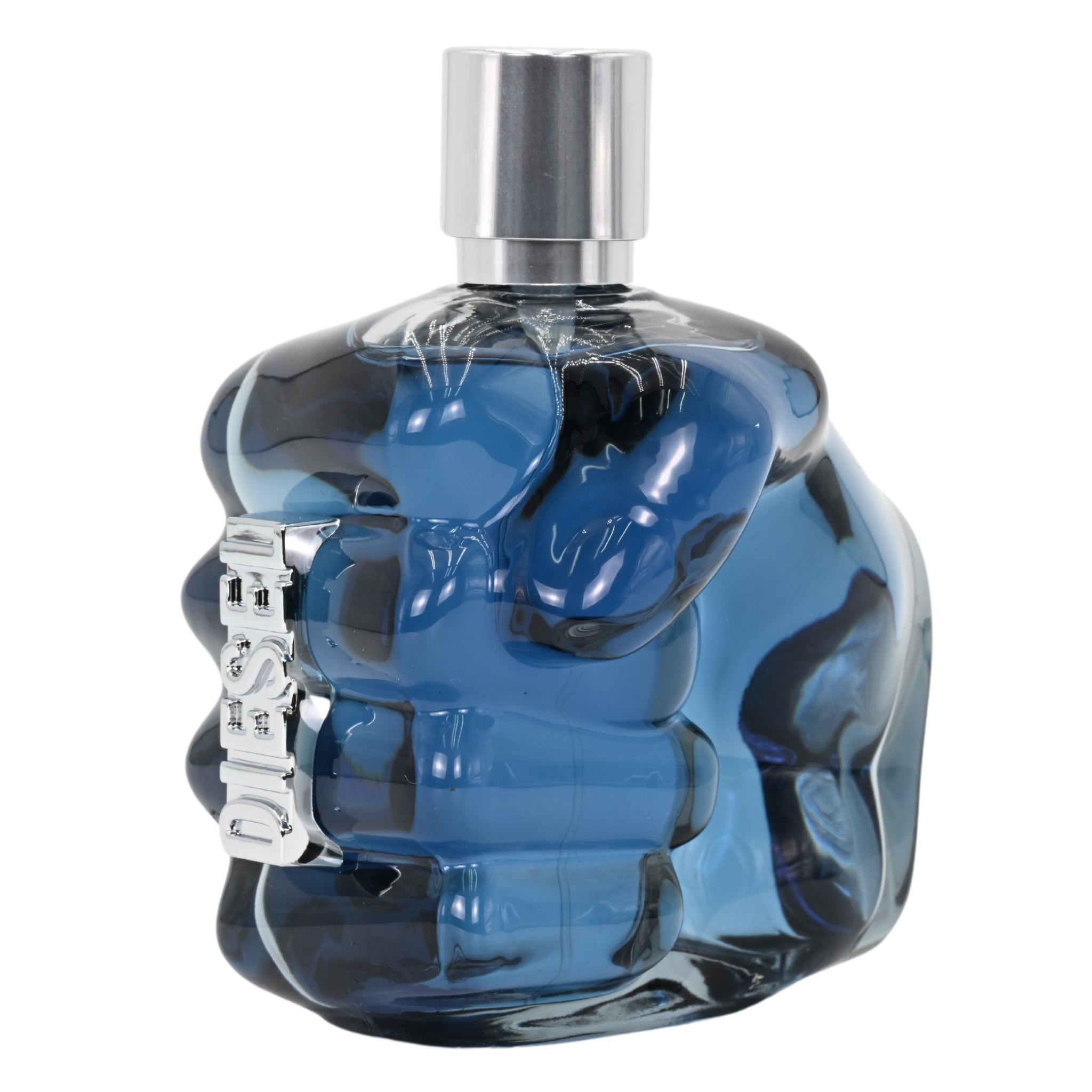 Sound of the Brave by Diesel perfume bottle on a white background