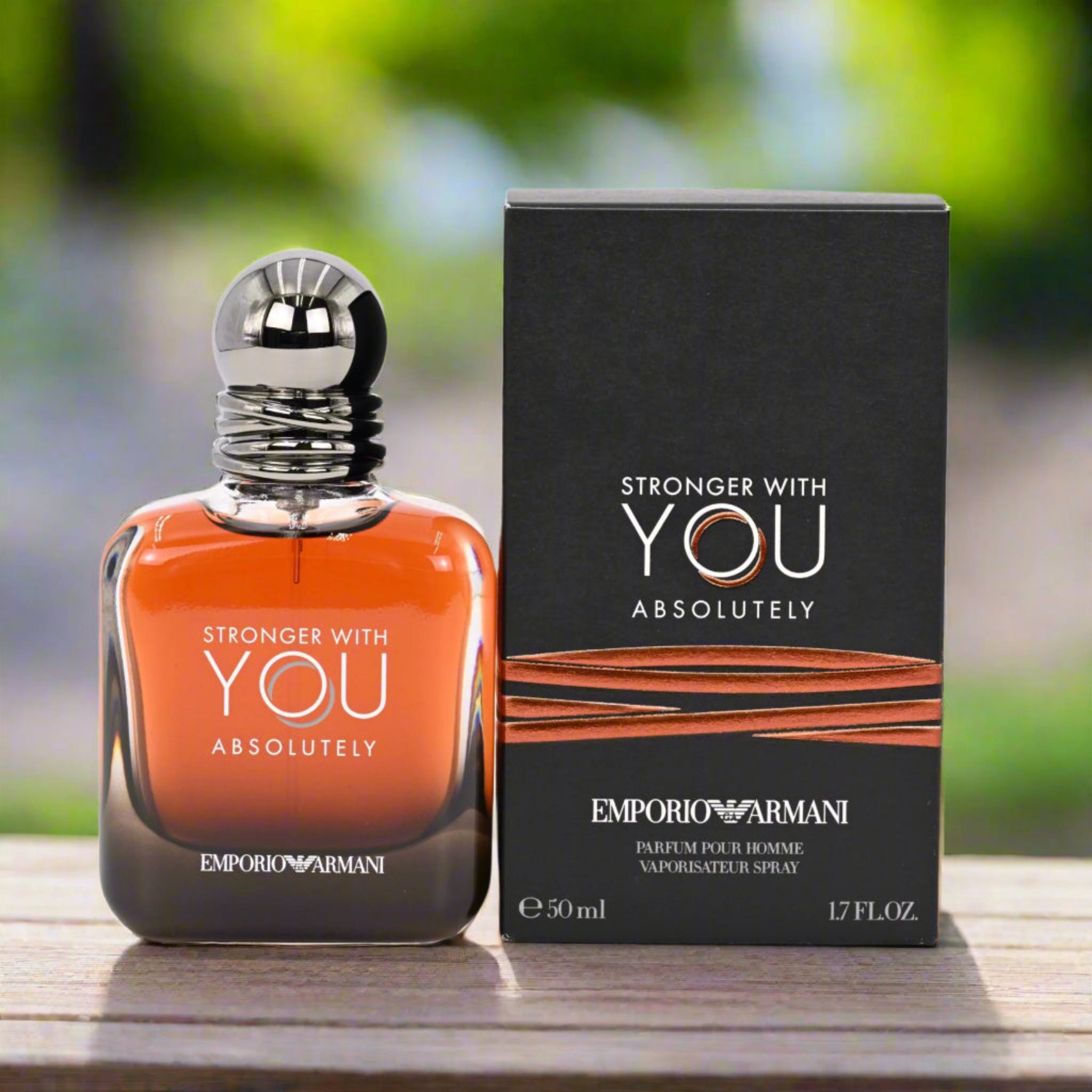 Stronger With You Absolutely by Giorgio Armani cologne men EDP 1.7 oz New in Box