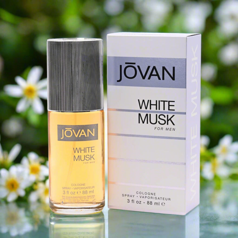 Jovan Musk White by Coty 3.0 oz Cologne Spray for Men New in Box