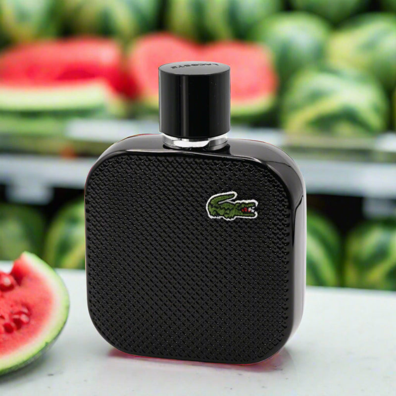 Eau de Lacoste L.12.12 Noir cologne him EDT 3.3 / 3.4 oz New in Box