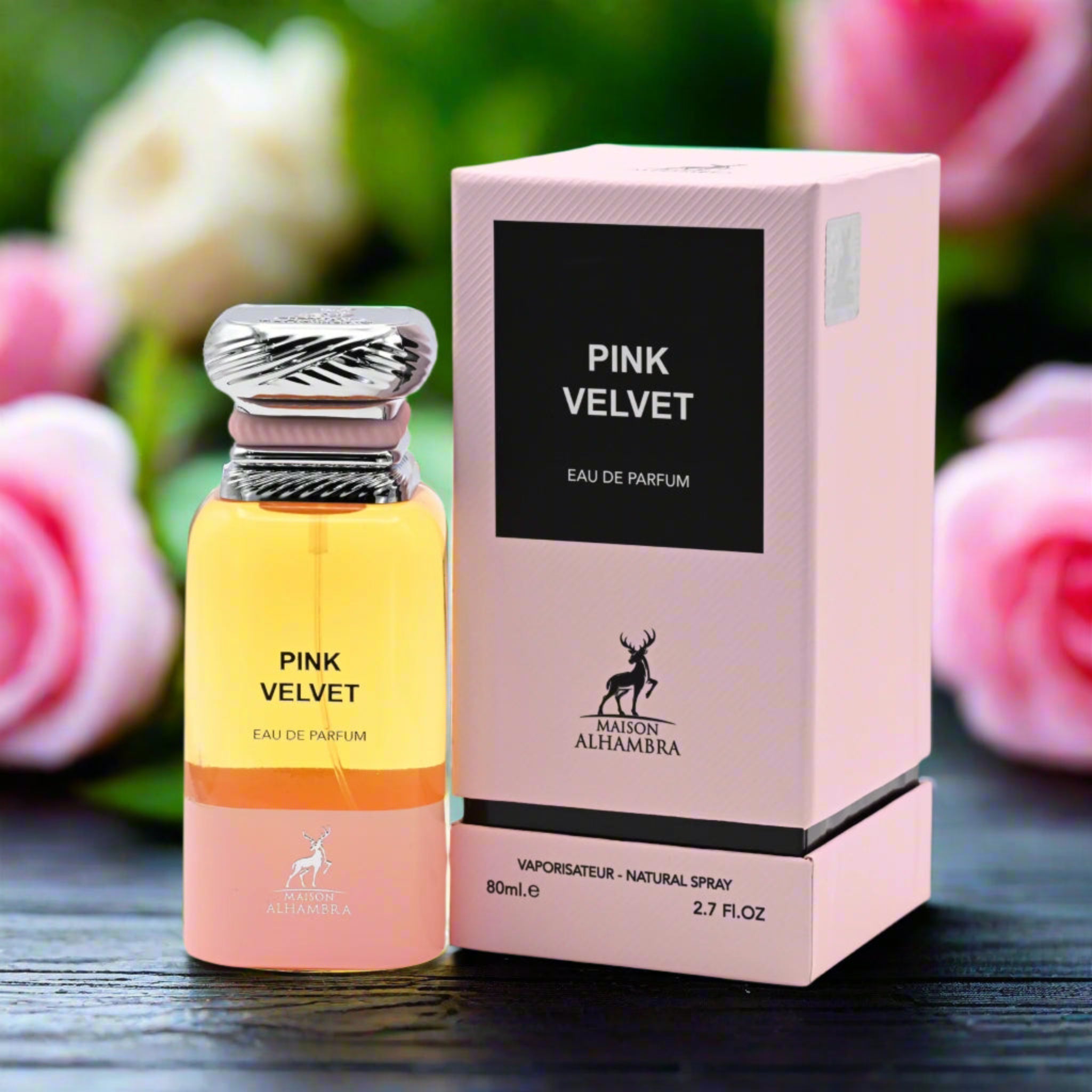 Pink Velvet by Maison Alhambra perfume for women EDP 2.7 oz New in Box
