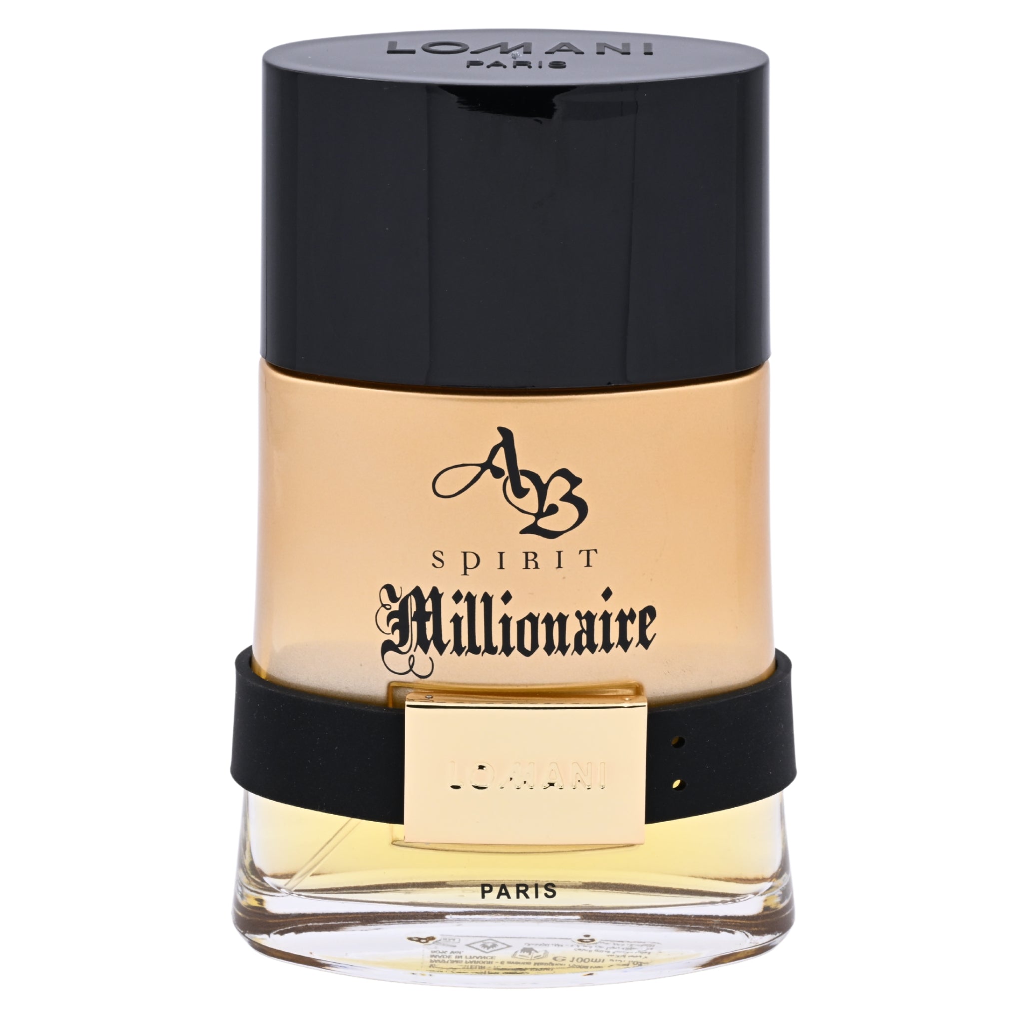 AB SPIRIT MILLIONAIRE by Lomani men 3.3 oz 3.4 edt cologne NEW IN BOX