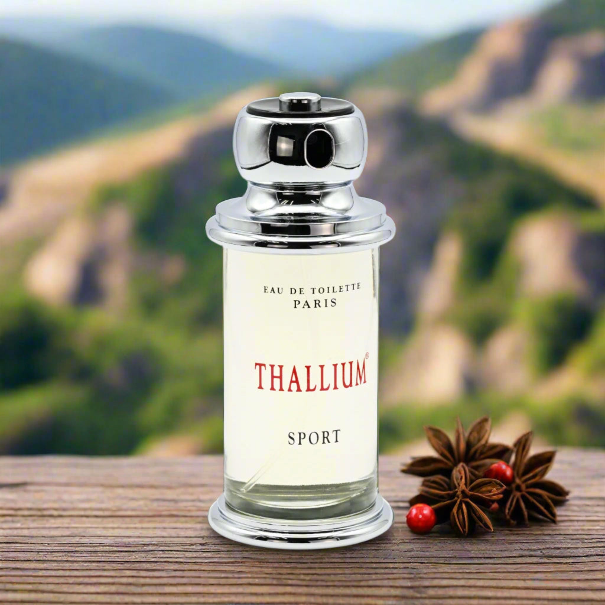THALLIUM SPORT by YVES DE SISTELLE for Men EDT 3.3 / 3.4 oz New In Box