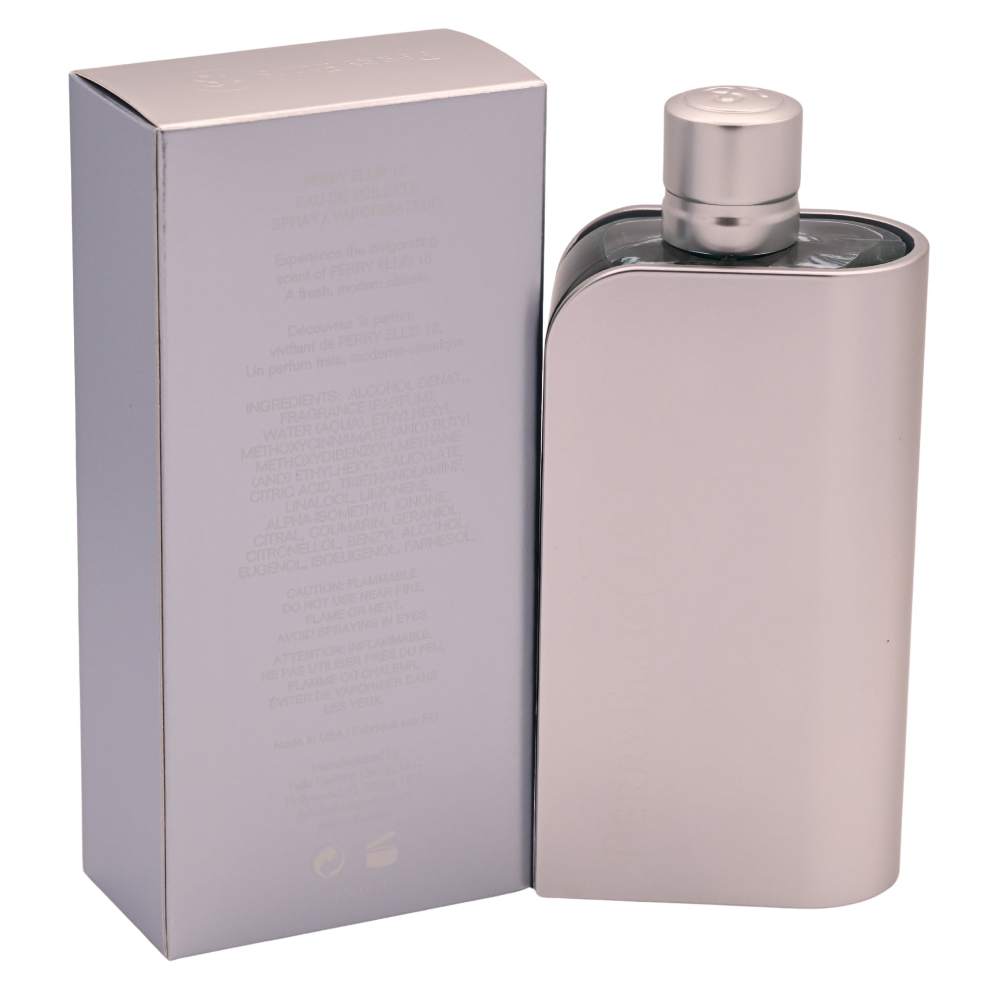 Perry 18 by Perry Ellis Cologne for Men EDT 3.3 / 3.4 oz New in Box