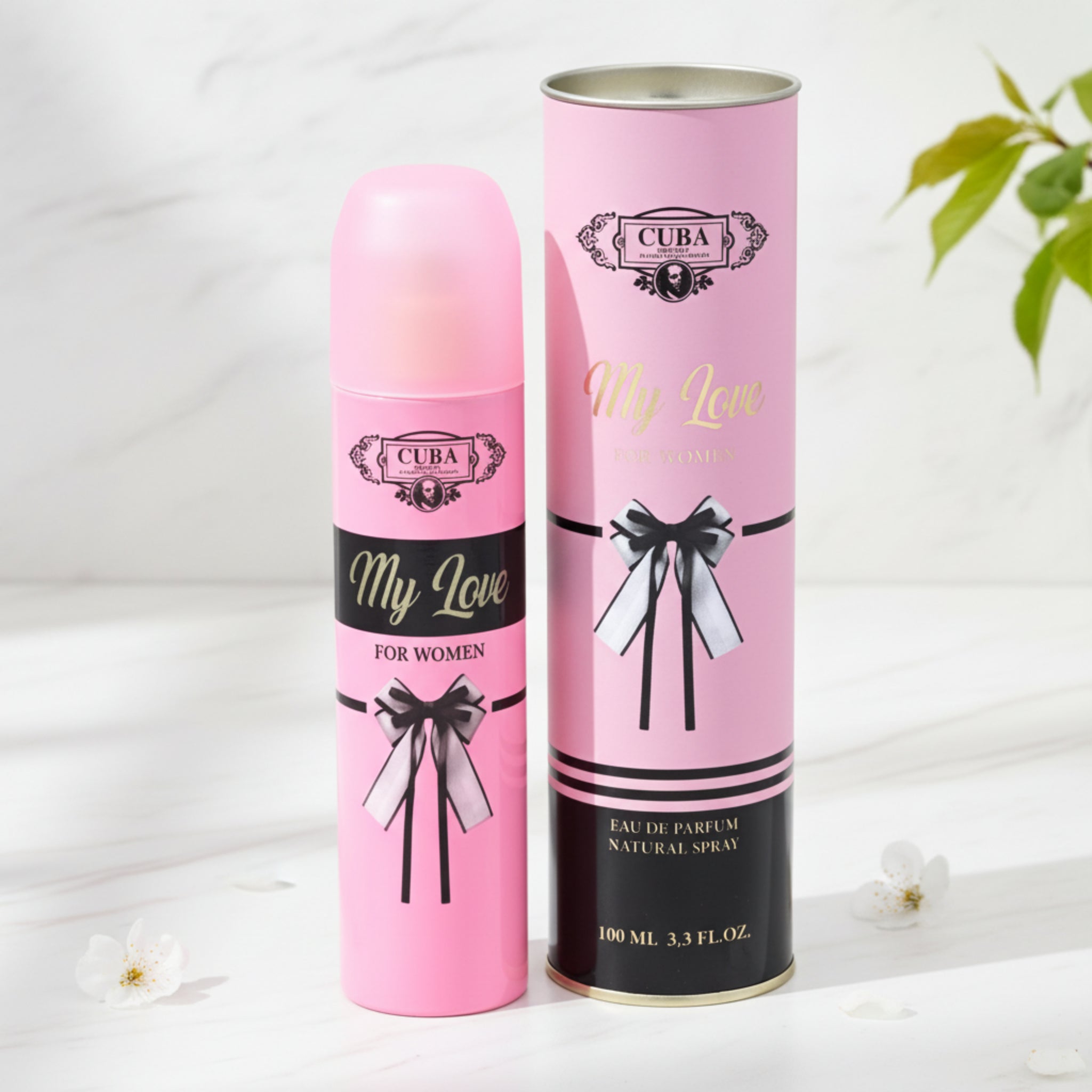 Cuba My Love Eau de Parfum Spray for Women 3.3 oz (100 ml) by Cuba