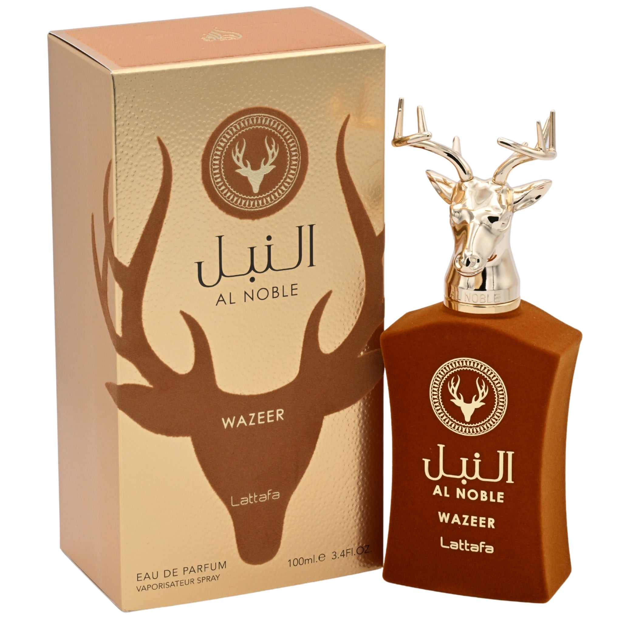 Al Noble Wazeer by Lattafa perfume for unisex EDP 3.3 / 3.4 oz New in Box
