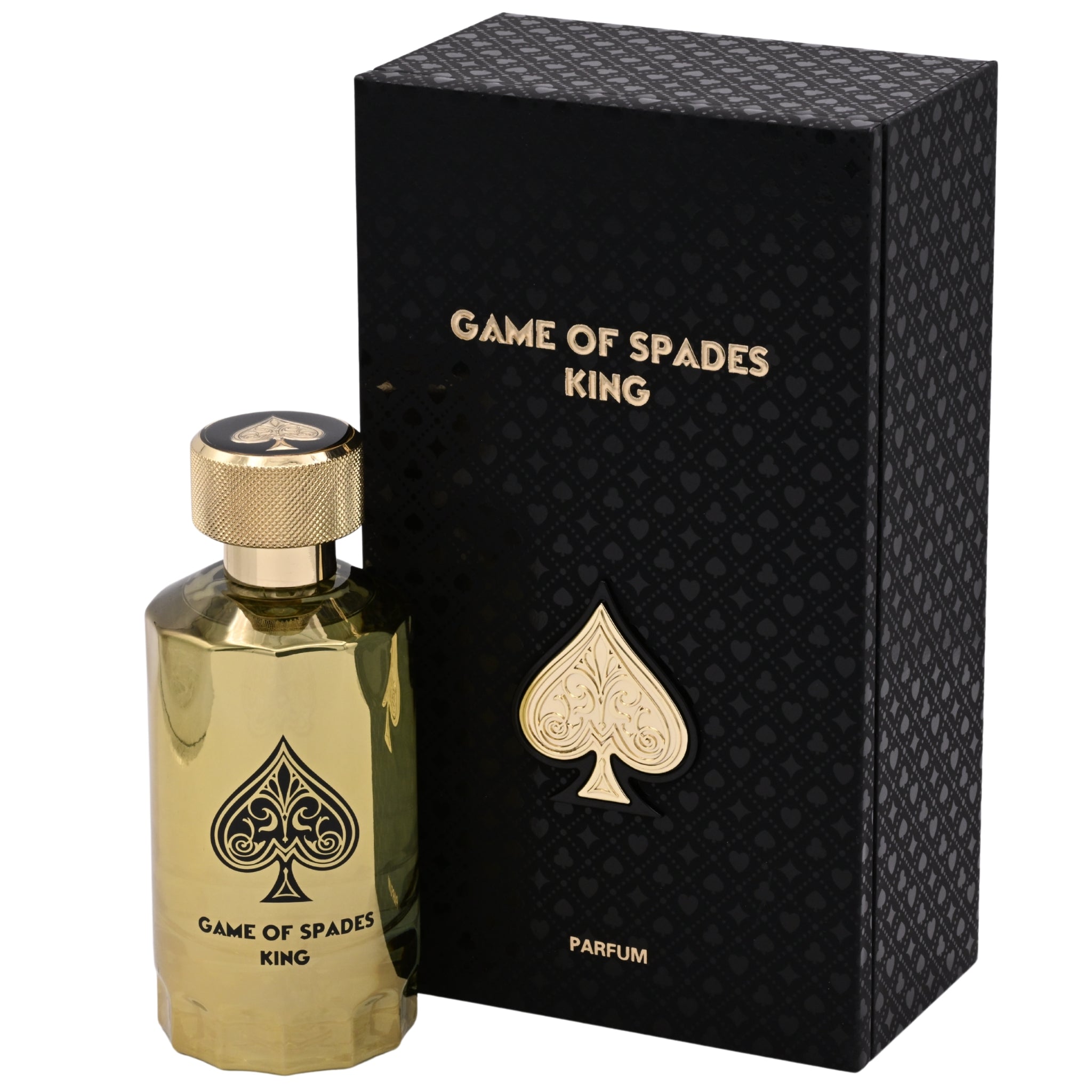 Jo Milano Paris Game of Spades King Parfum Spray for Men 3.4 oz (100 ml) New in Box