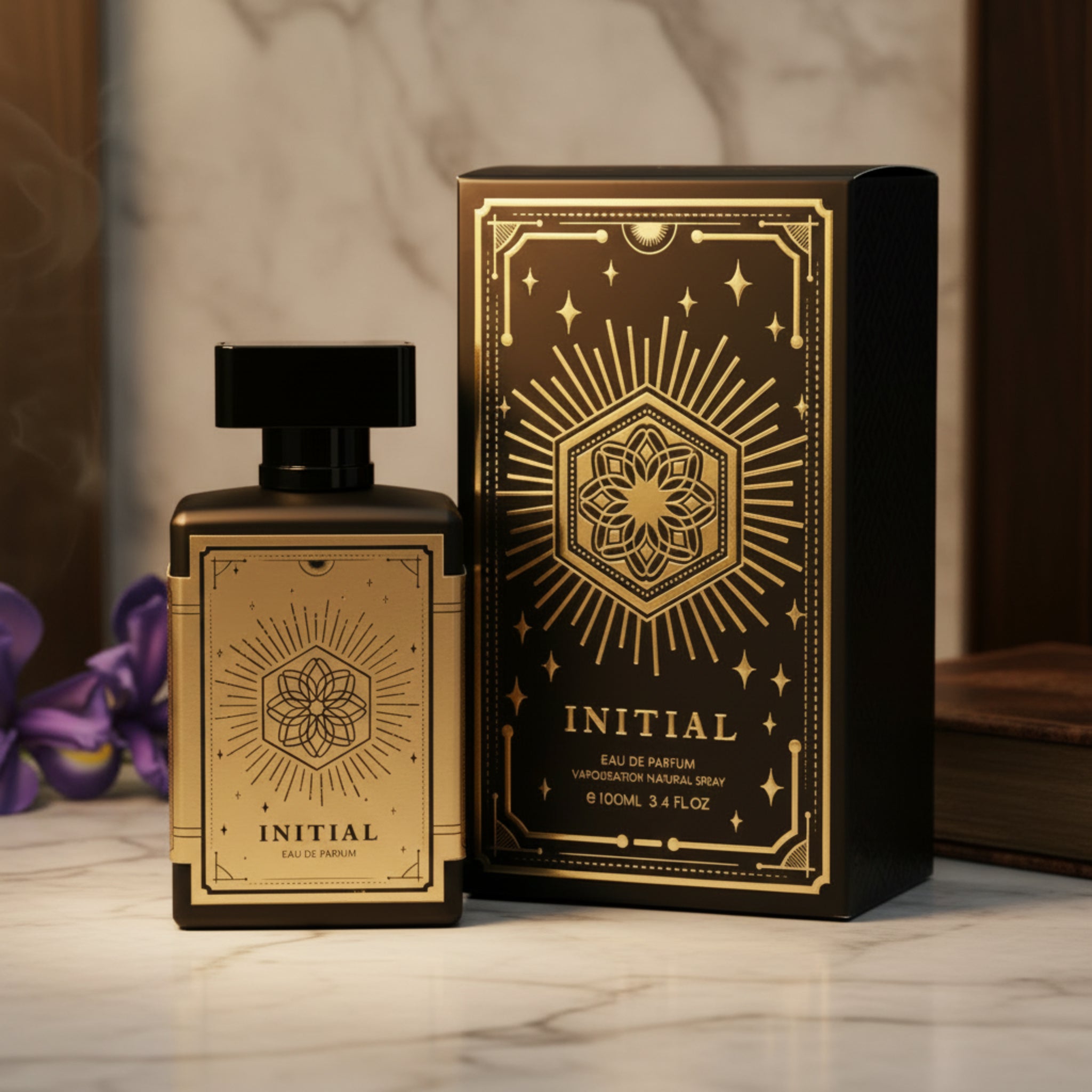 Flavia Initial Eau de Parfum Spray for Men 3.4 oz (100 ml) New Retail Box