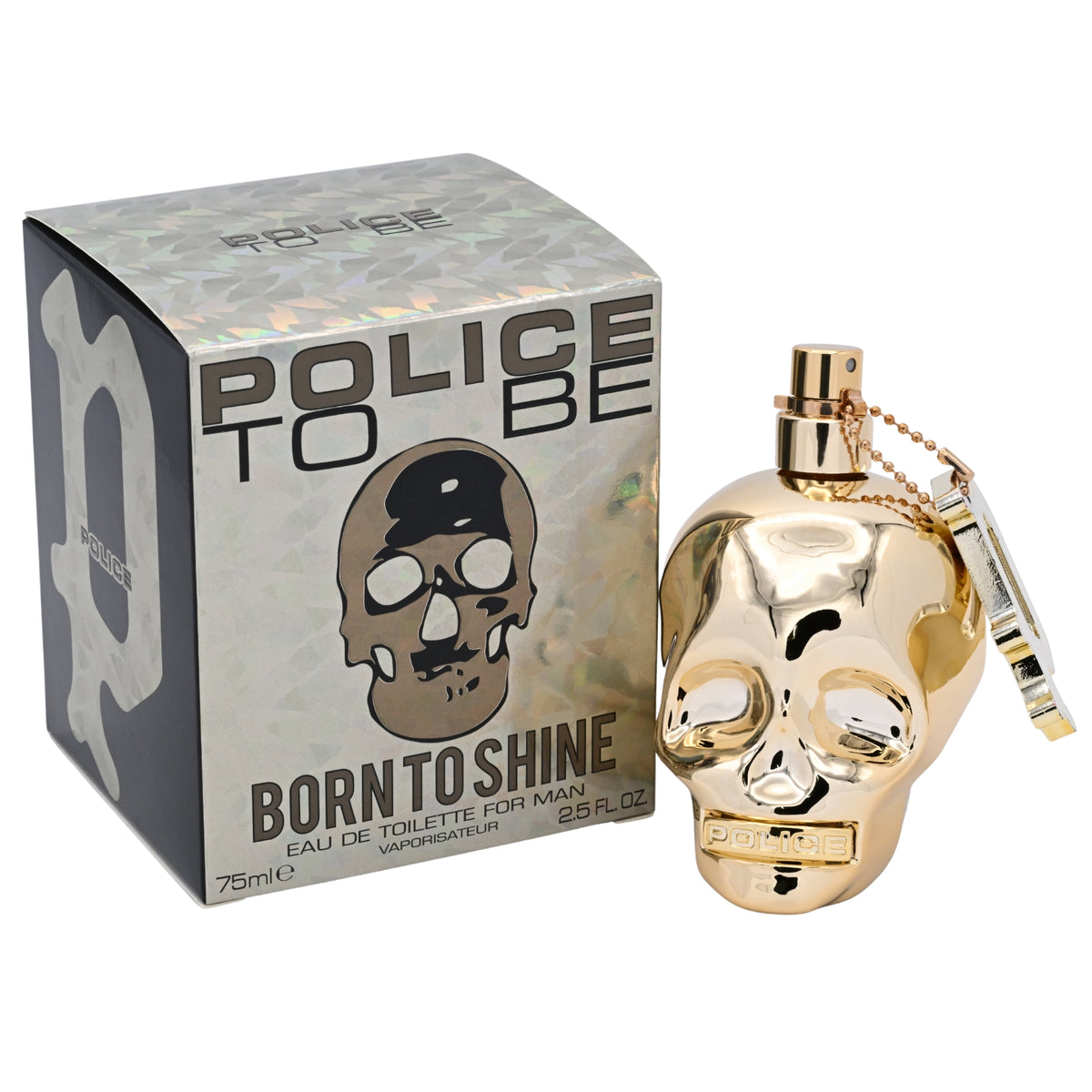 Police To Be Born To Shine EDT Spray Men 2.5 oz