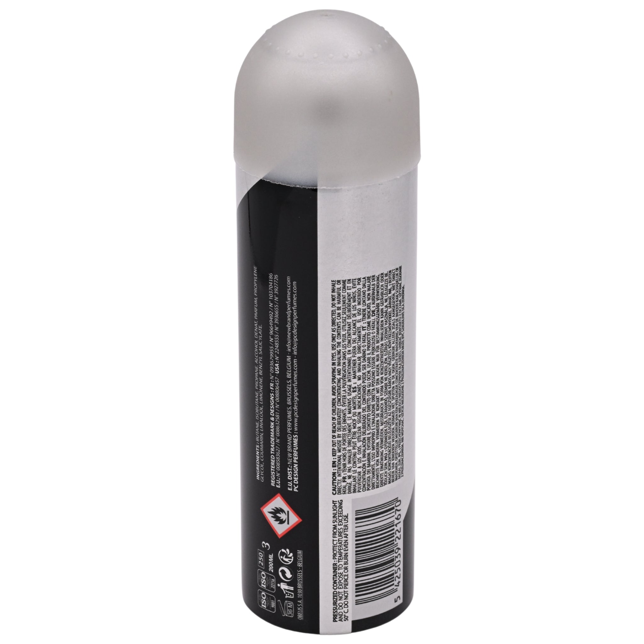 Cuba VIP Body Spray for Men, 6.6 fl oz (Deodorant Body Spray)