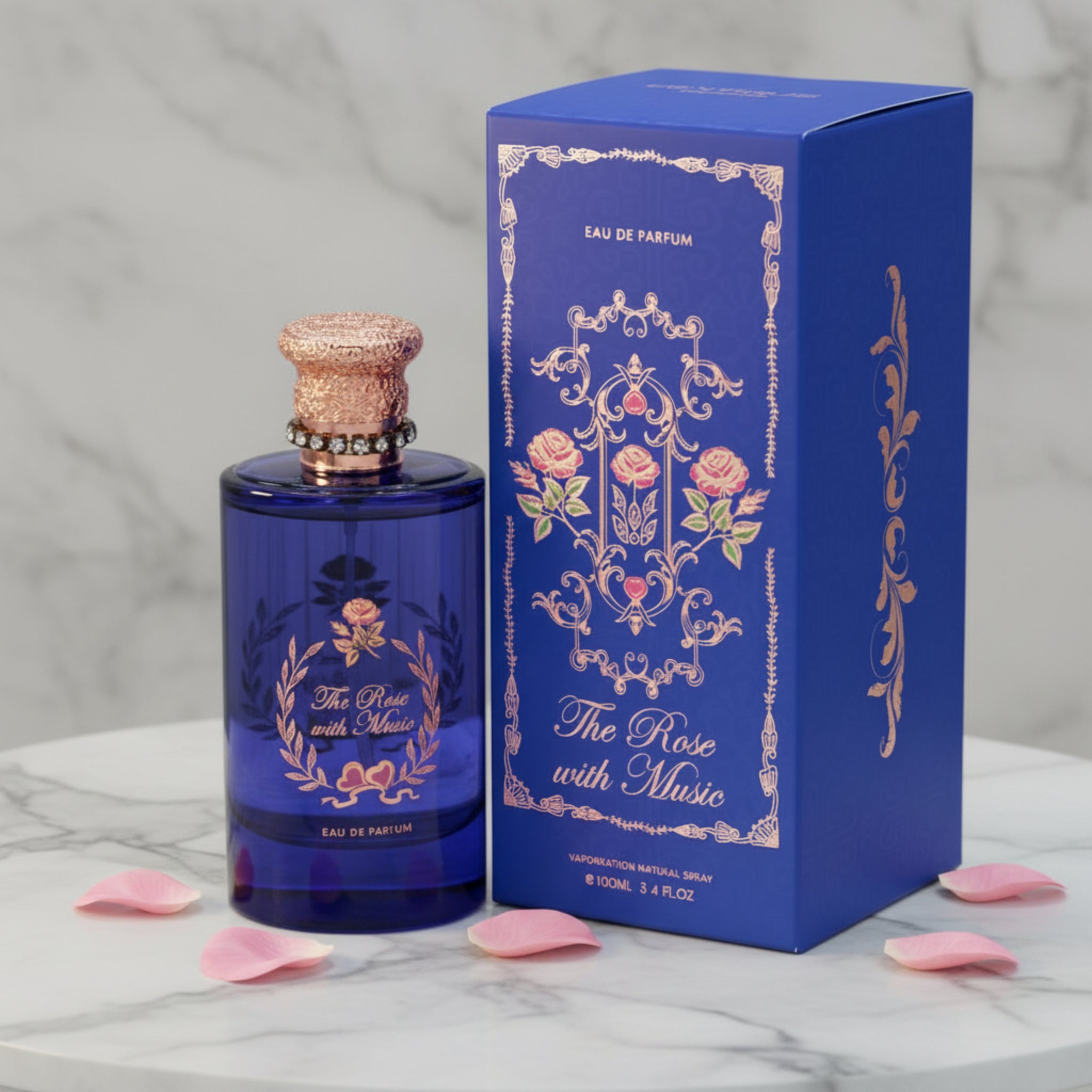 Le Vogue The Rose With Music EDP Spray Women 3.4 oz New Box