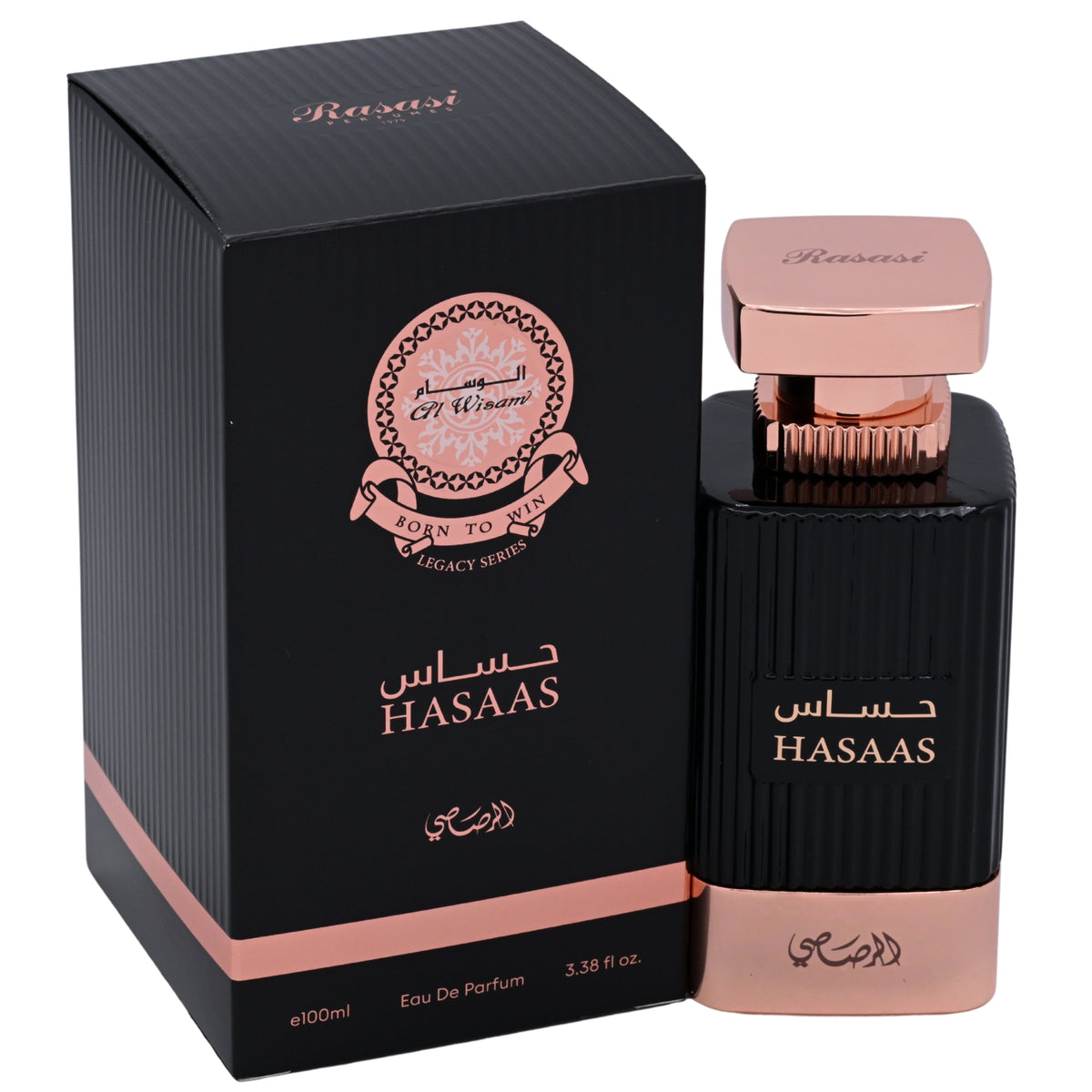 Rasasi Al Wisam Hasaas EDP Spray Women 3.4 oz 100ml New Box