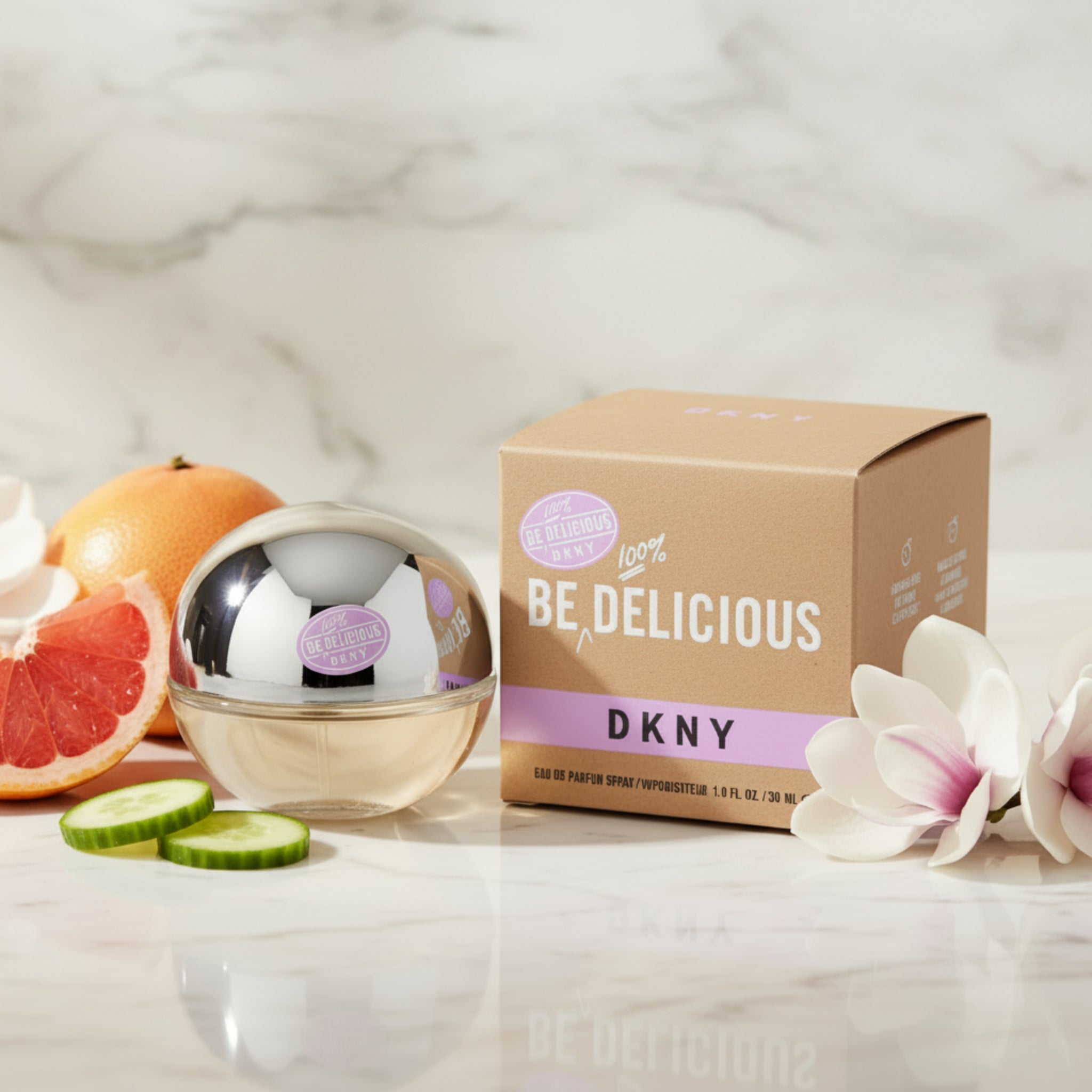 DKNY Be Delicious Eau de Parfum (EDP) Spray for Women 1.0 fl oz (30 ml) by Donna Karan