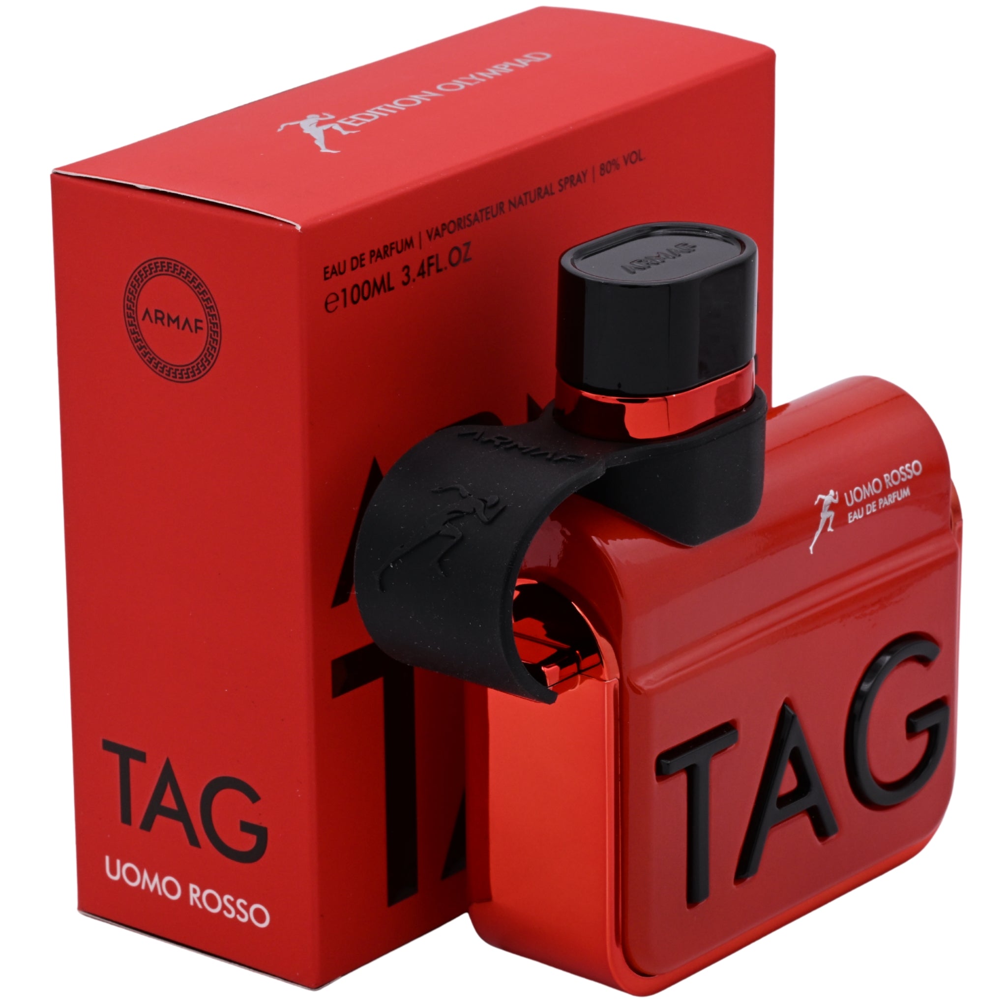 Armaf Tag Him Uomo Rosso Eau de Parfum Spray for Men 3.4 oz (100 ml) New Retail Box