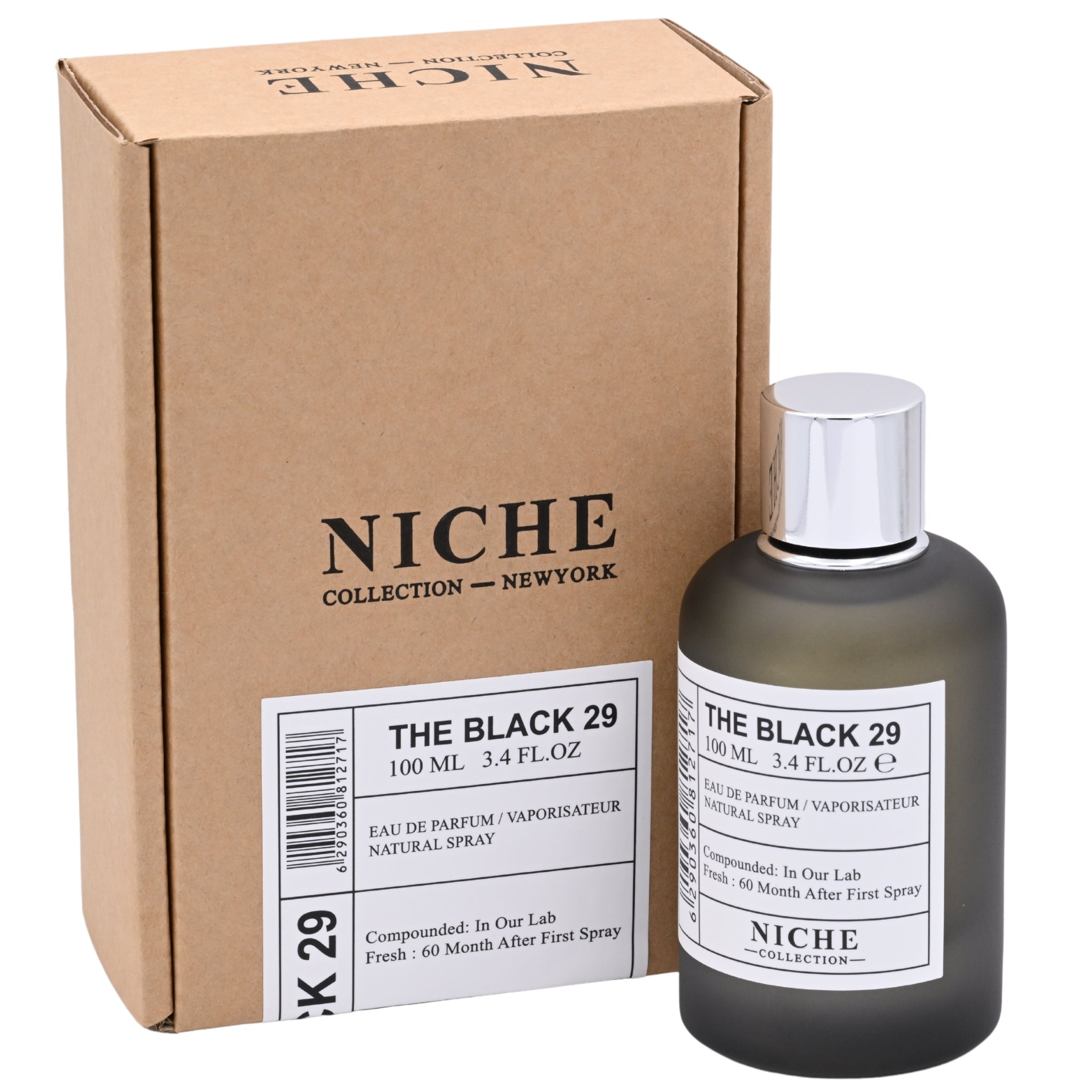 Khalis Niche Collection The Black 29 EDP Spray Men 3.4 oz 100ml New Box