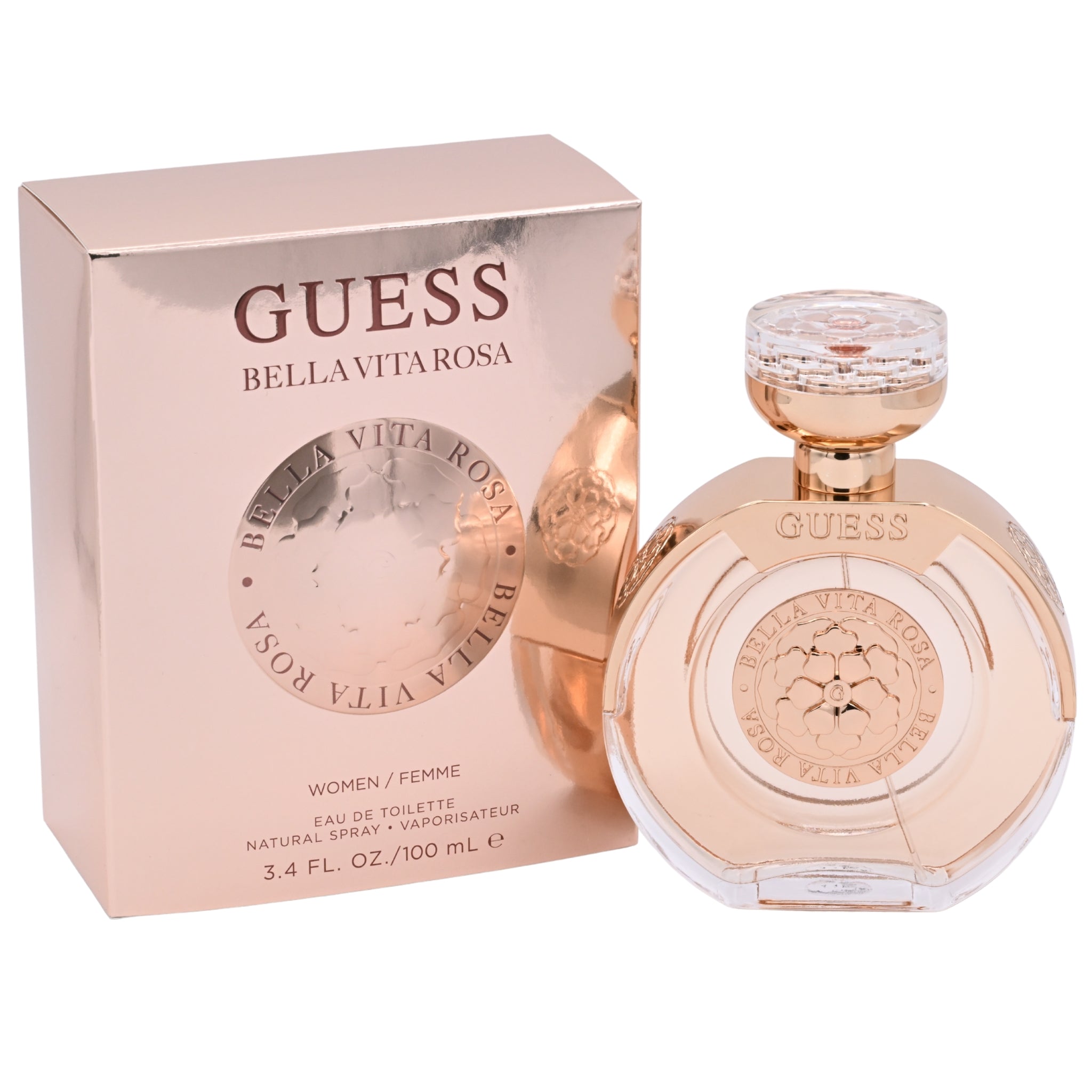 Guess Bella Vita Rosa Eau de Toilette Spray for Women 3.4 oz (100 ml) by Guess