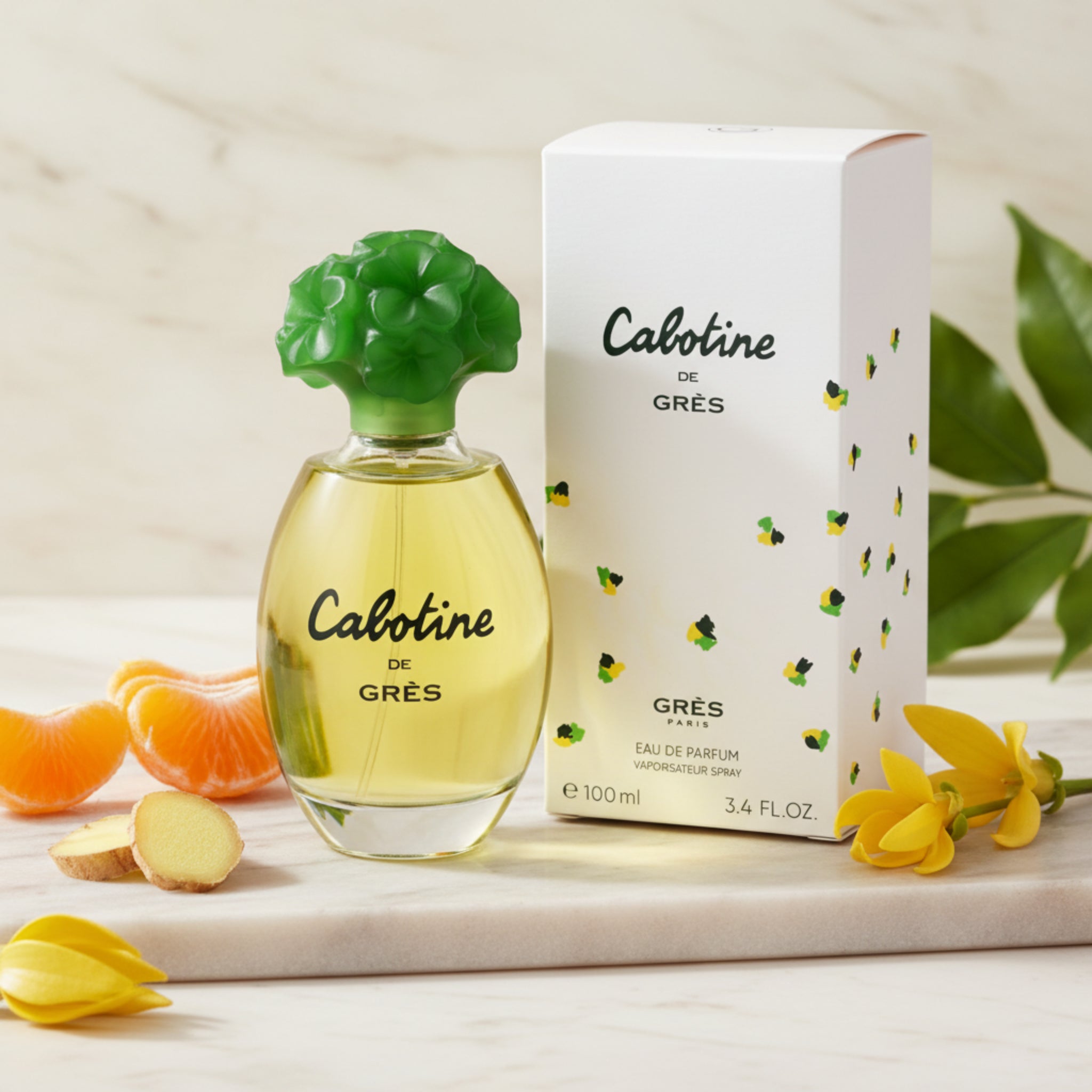Parfums Gres Cabotine de Gres Eau de Parfum Spray for Women 3.4 oz (100 ml) - Coty