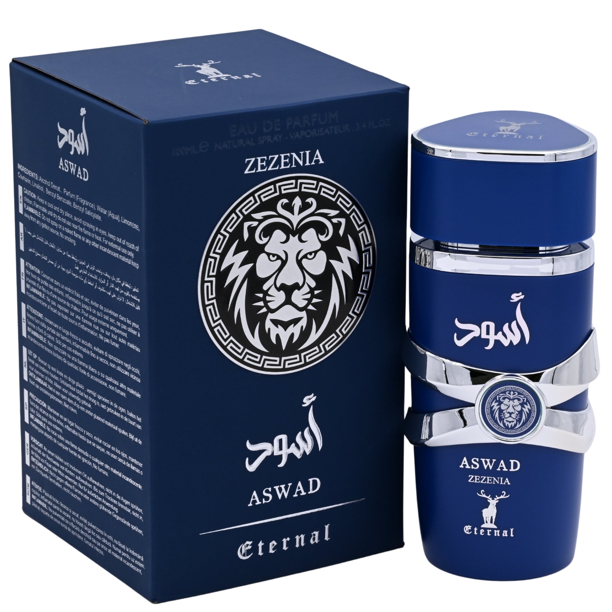 Khalis Zezenia Aswad Eternal Collection EDP Spray Women 3.4 oz 100ml New Box