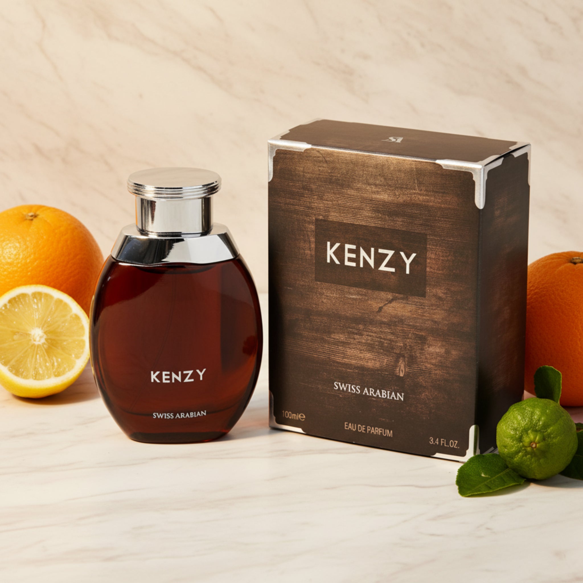 Swiss Arabian Kenzy Eau de Parfum Spray Unisex 3.4 oz (100ml) New Retail Box