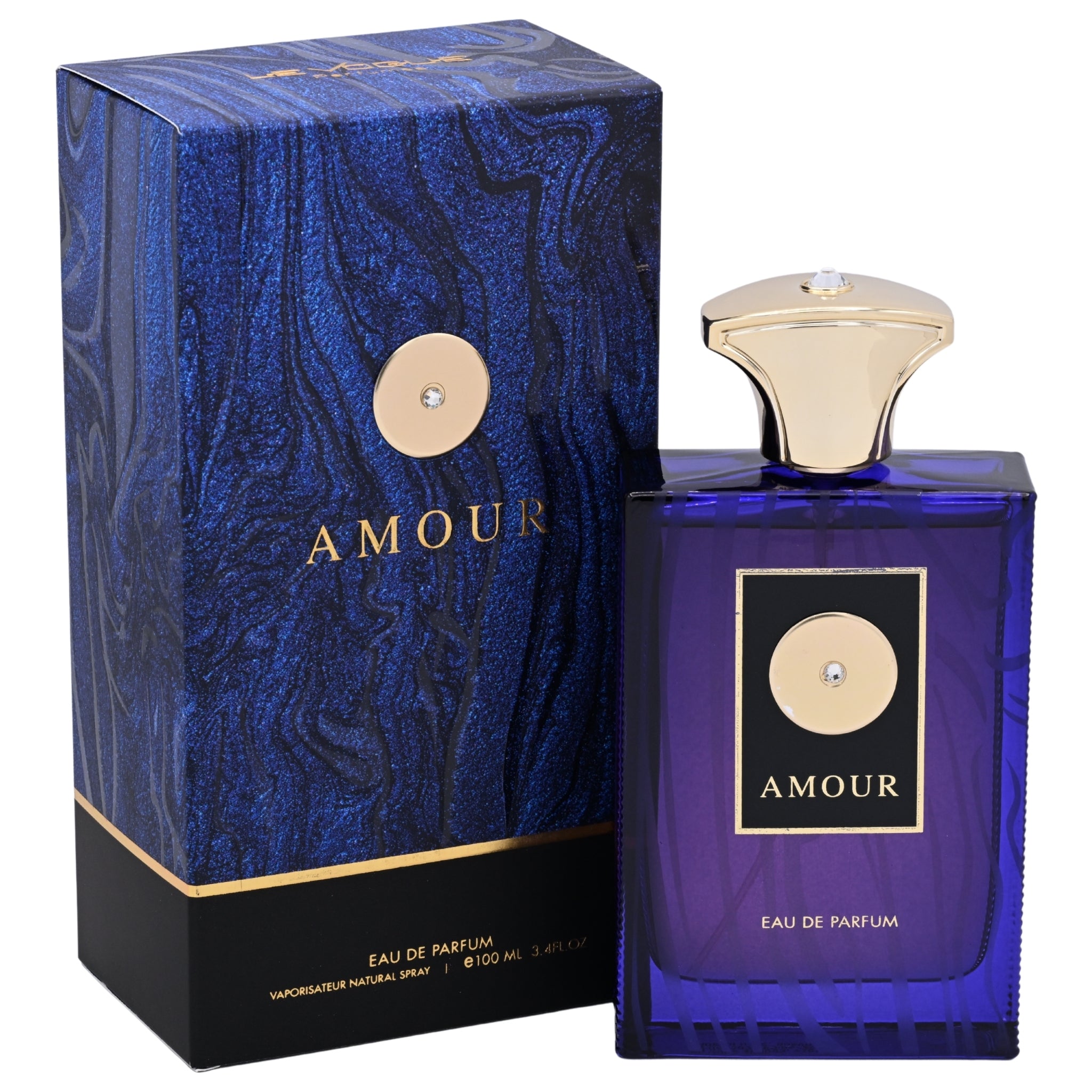 Le Vogue Amour EDP Spray Unisex 3.4 oz 100ml New Box