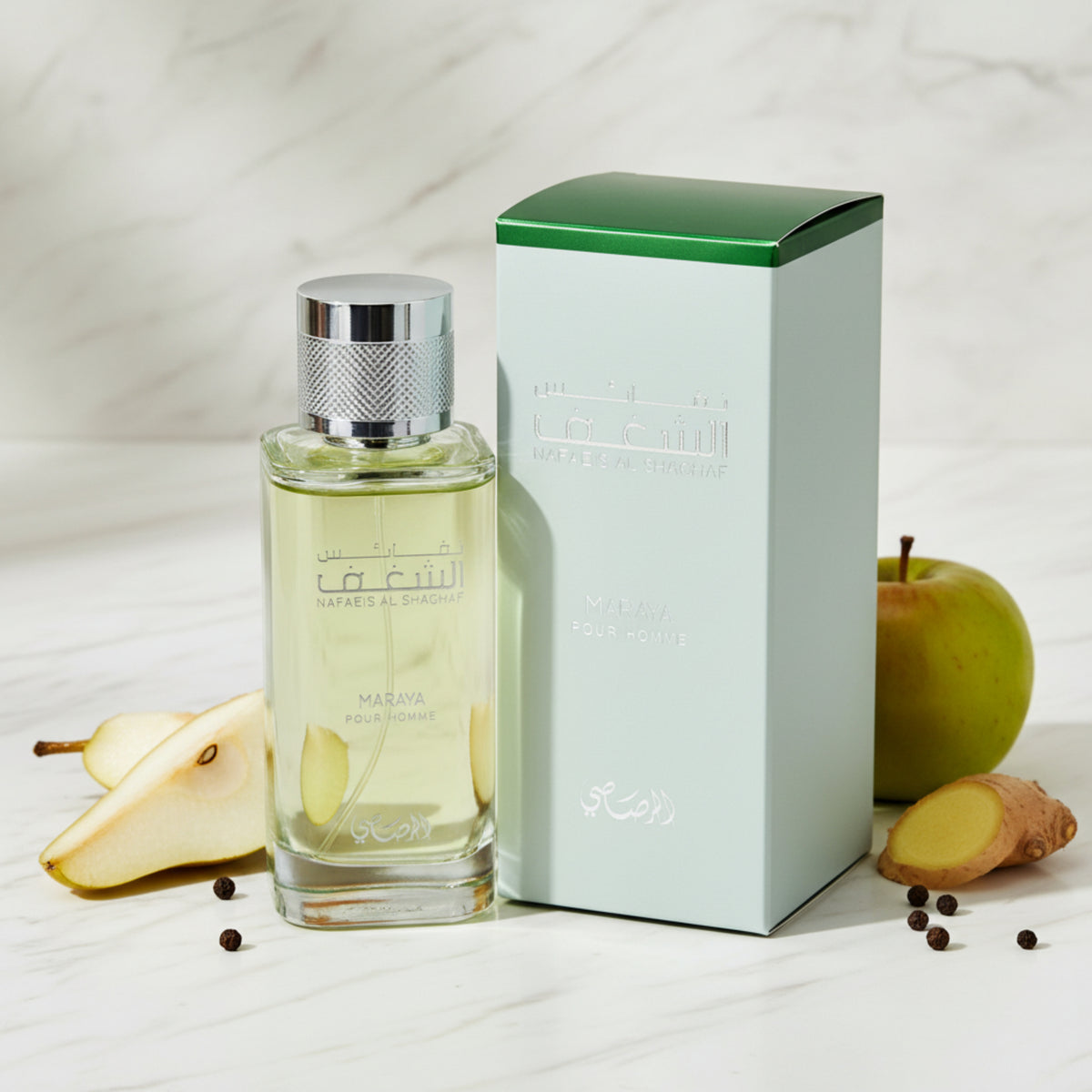 Rasasi Maraya Eau de Parfum Spray for Men 3.38 oz (100 ml) New Retail Box