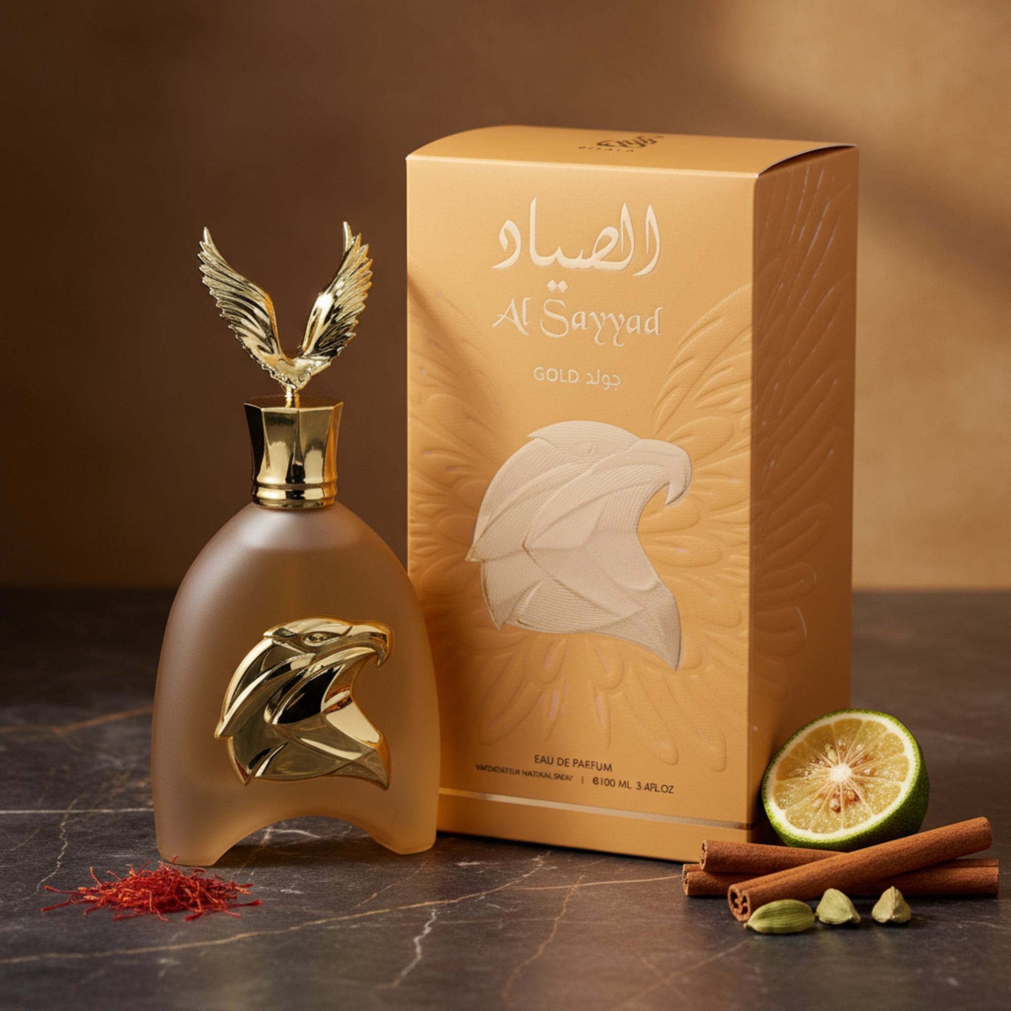 Risala Al Sayyad Gold EDP Unisex Spray 3.4 oz 100ml New Box