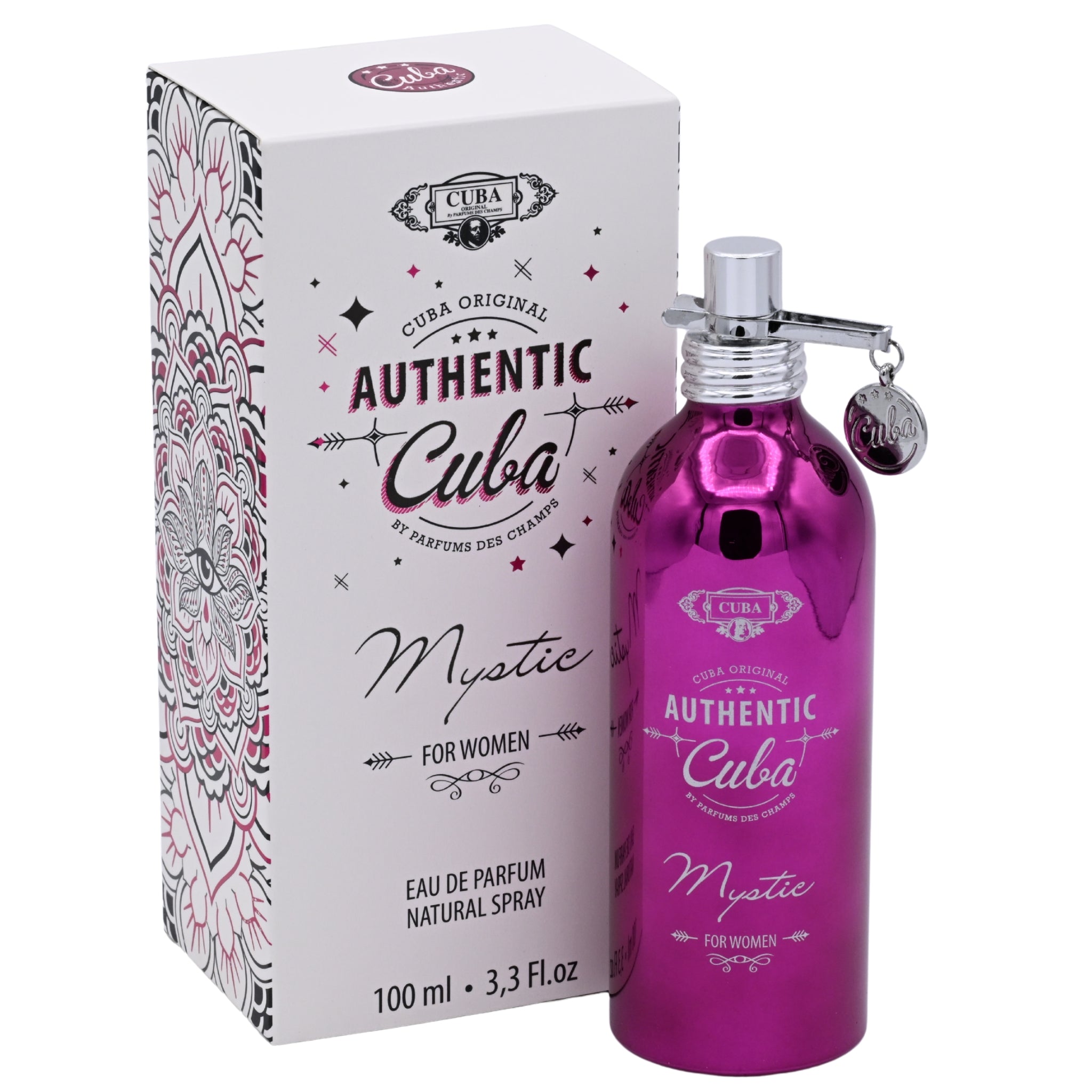 Cuba Authentic Mystic Eau de Parfum (EDP) Spray for Women 3.3 oz by Cuba