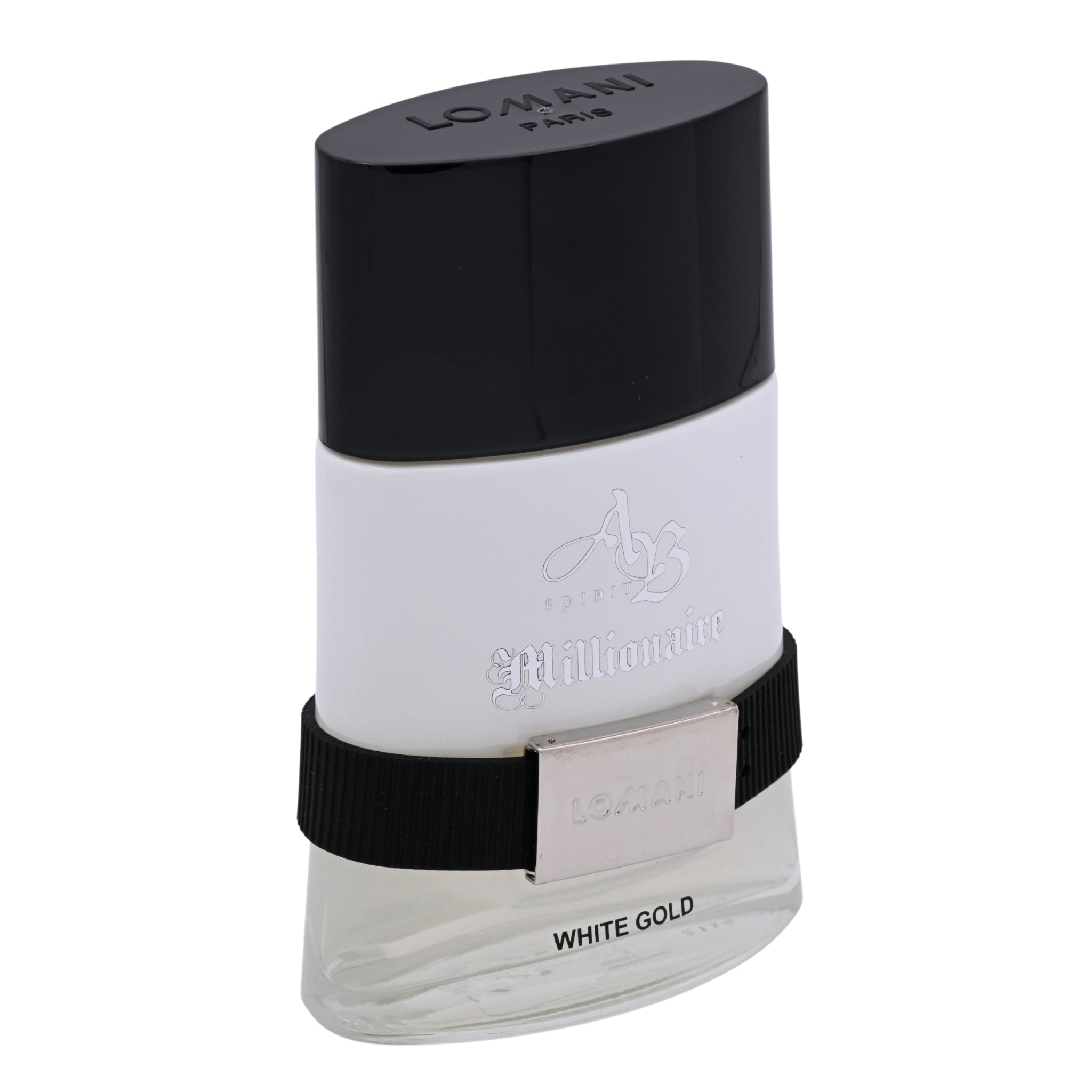 AB Spirit Millionaire White Gold by Lomani for men EDP 3.3 / 3.4 oz New in Box