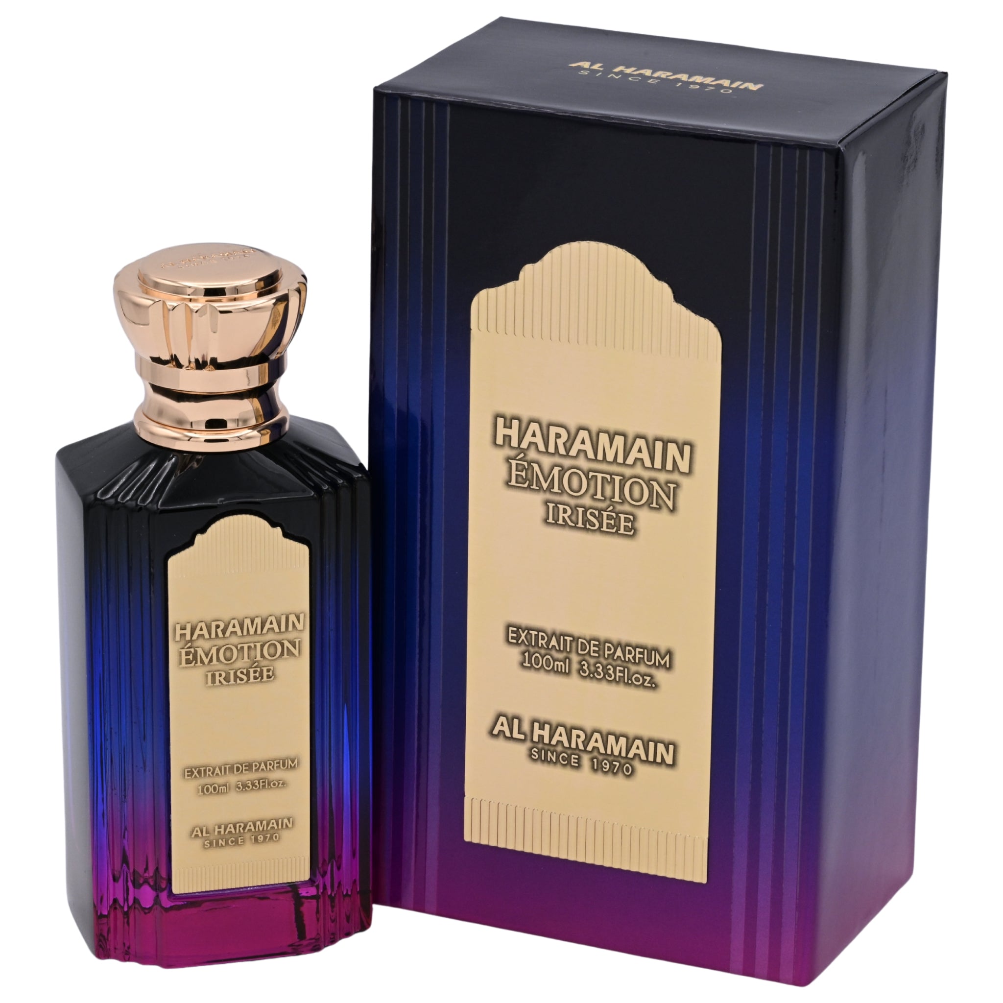 Al Haramain Emotion Irisee Extrait de Parfum Unisex Spray 3.3 oz (100 ml) New Retail Box