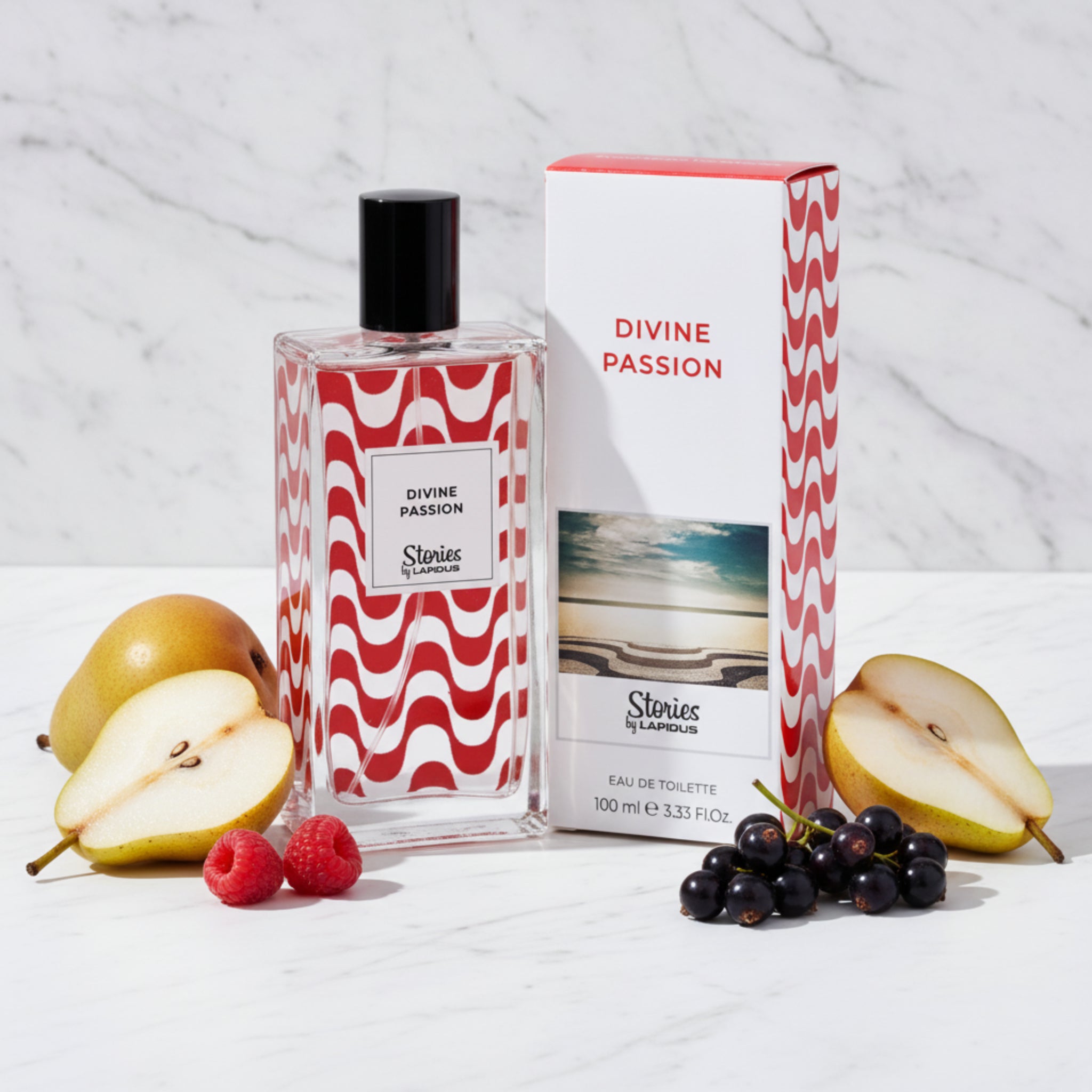 Lapidus Stories Divine Passion EDT Spray Women 3.33 oz 100ml New Box